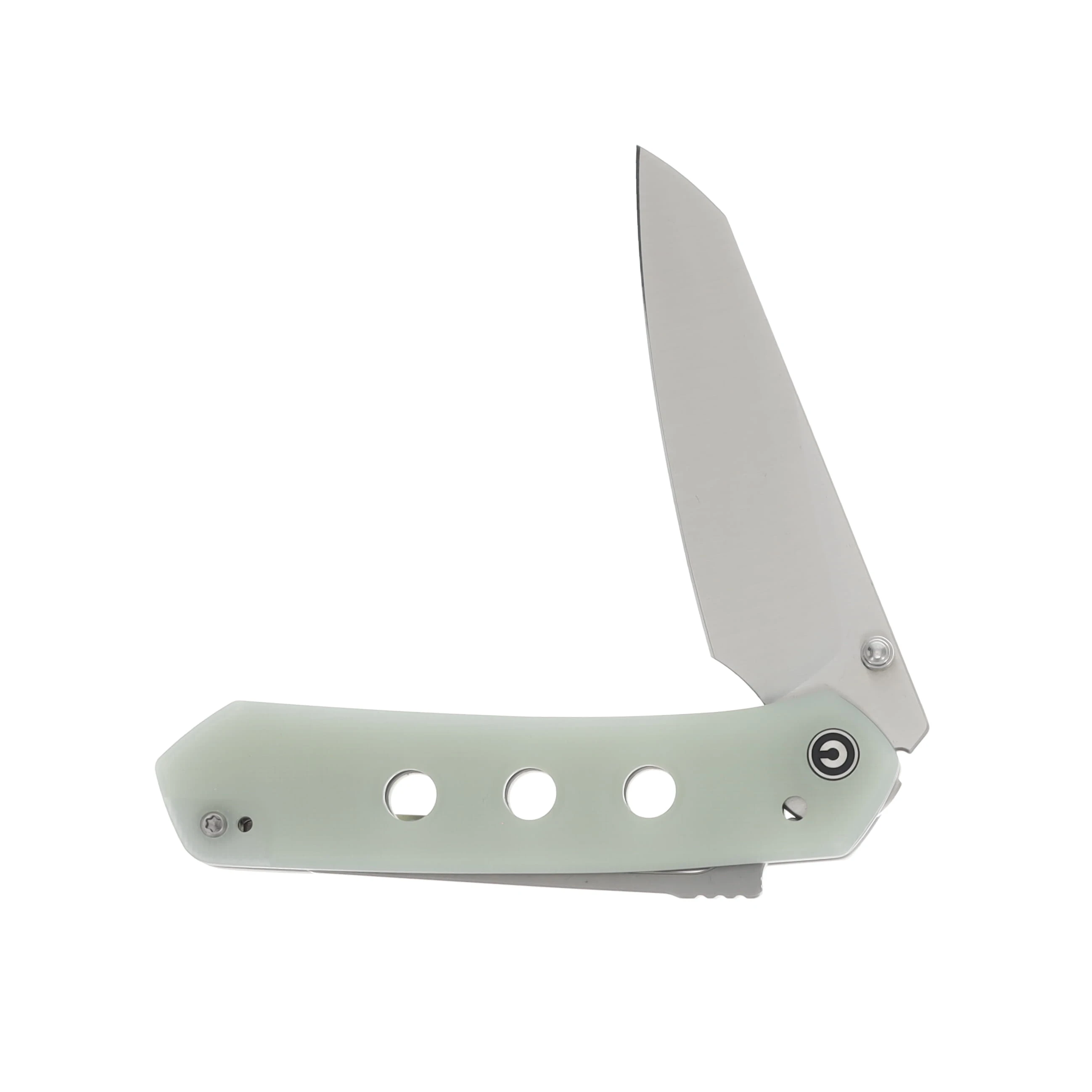 CIVIVI Vision FG Natural 3.54 Inch Plain Satin Reverse Tanto C22036-2 View 4