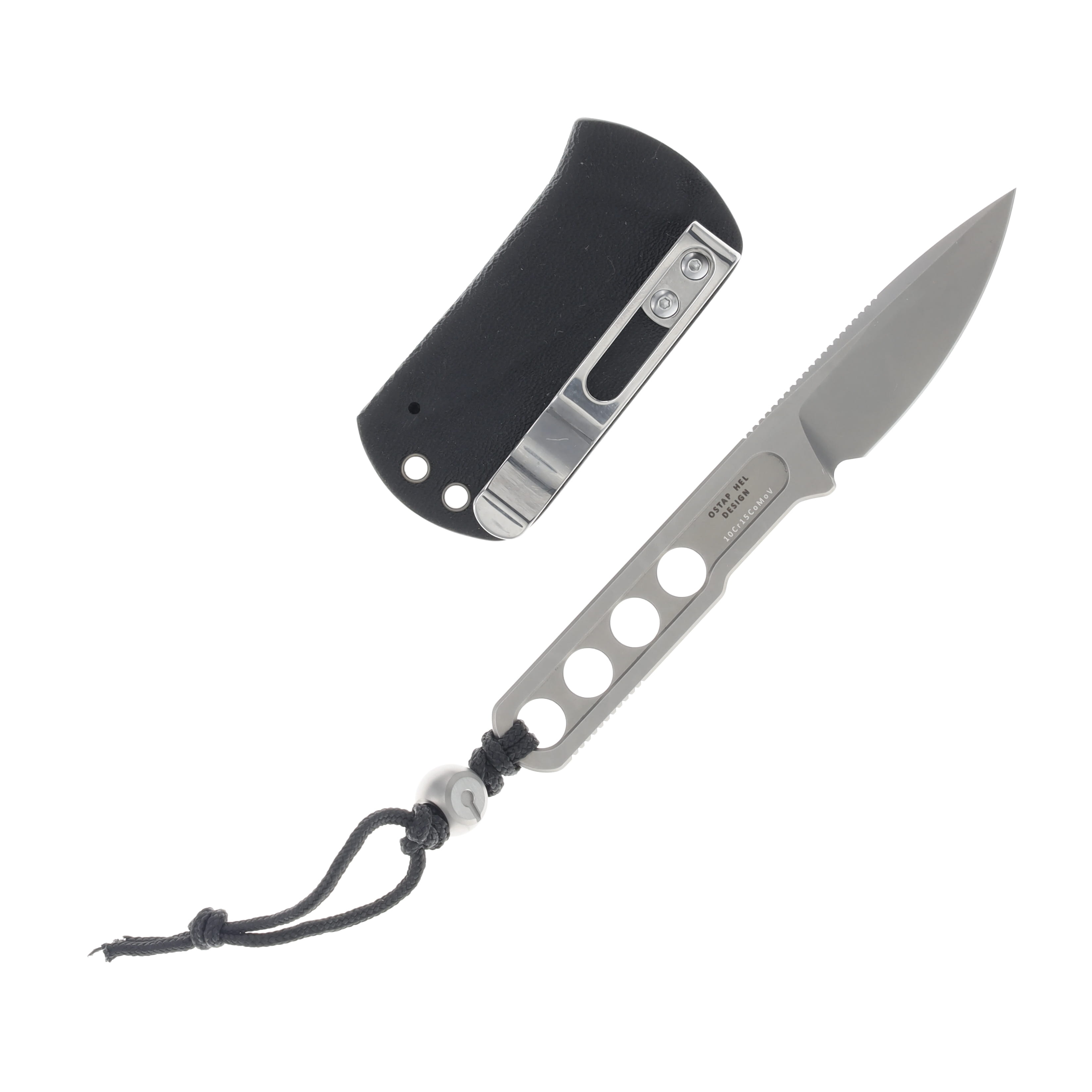 CIVIVI Circulus Fixed Blade Knife 1.96 Plain Stonewash Drop Point C22012-2 View 2