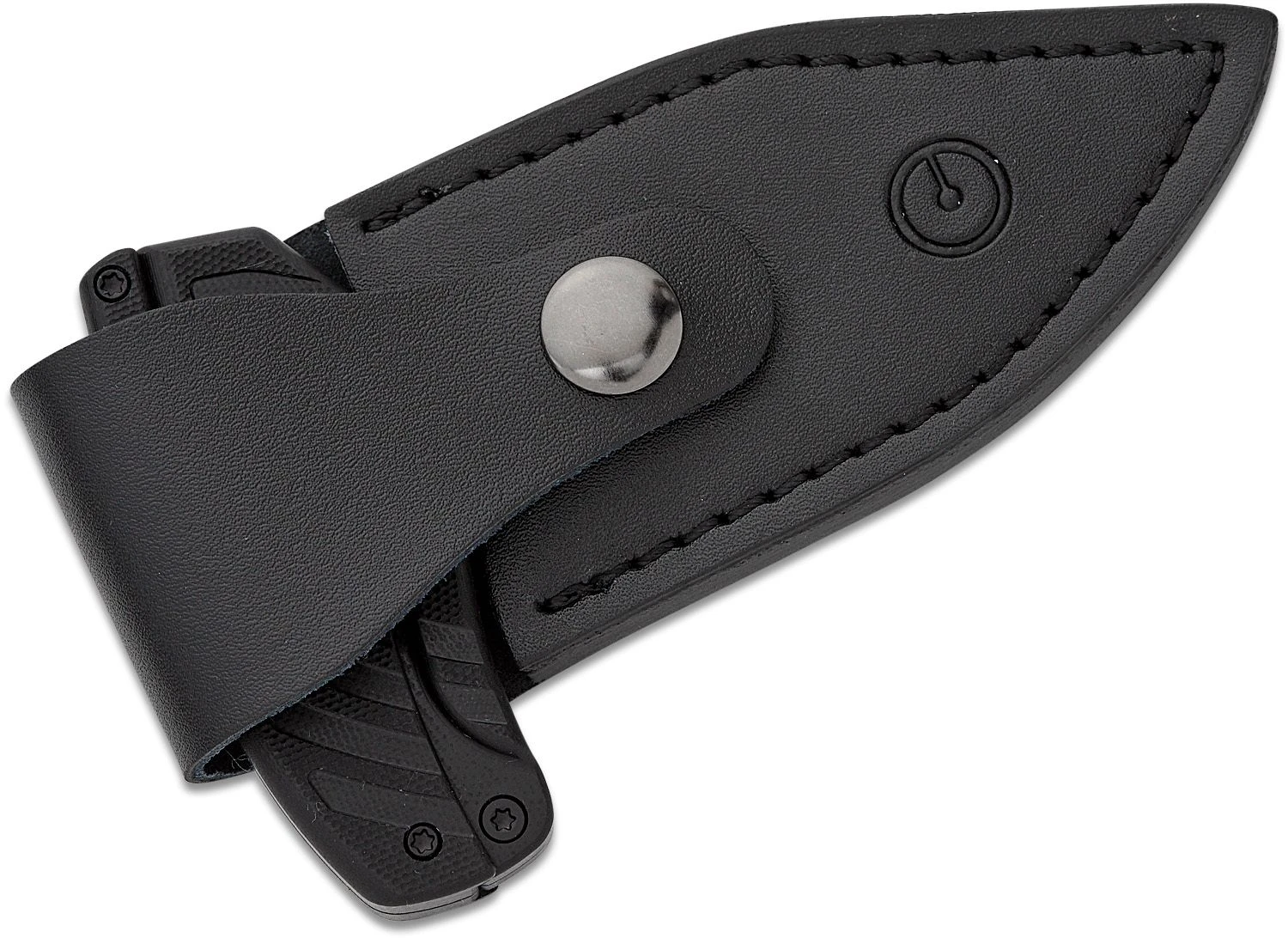 CIVIVI Typhoeus Fixed Blade Knife 2.27in Plain Black Stonewash Dagger C21036-1 View 11