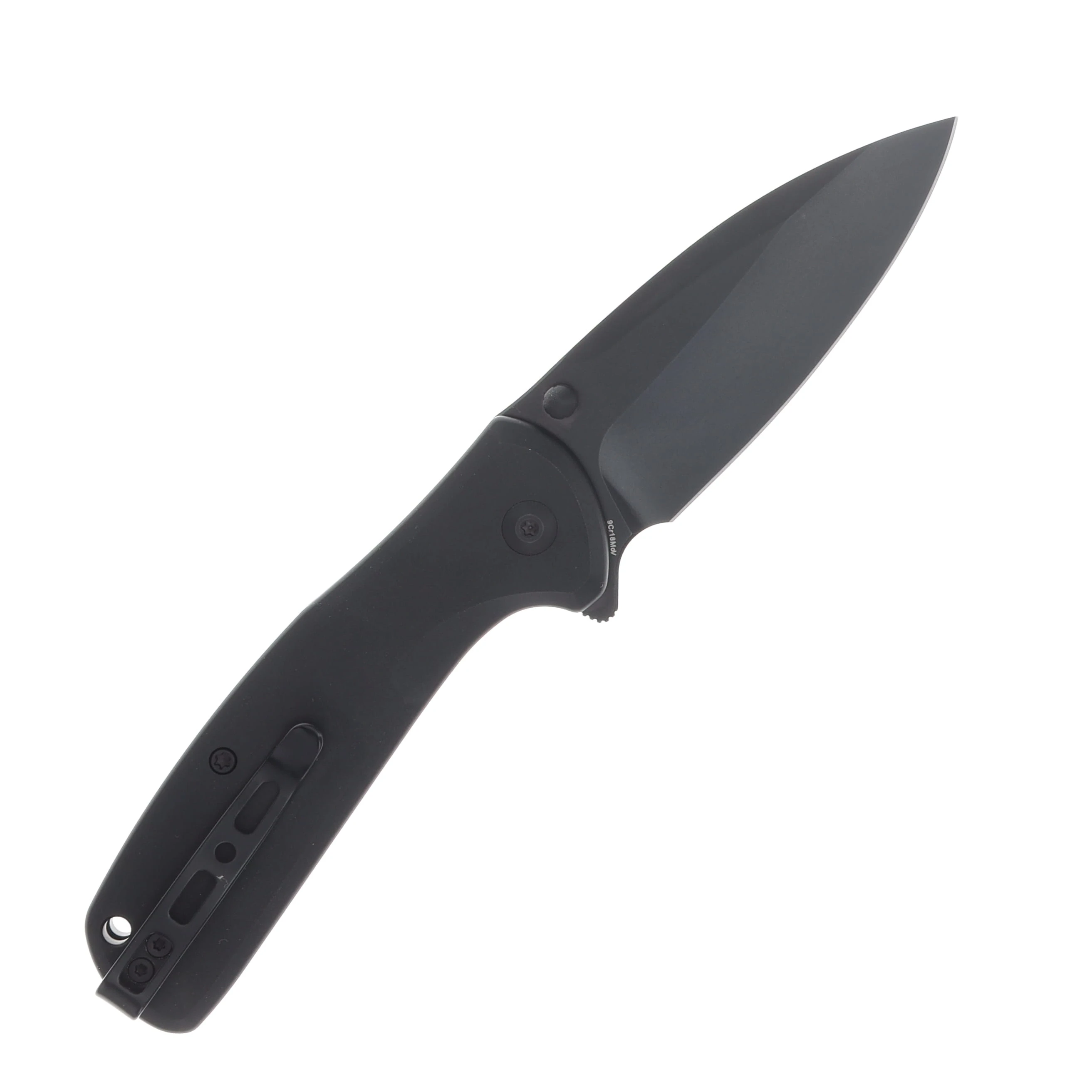 SENCUT ArcBlast Folding Knife 2.98 Inch Plain Drop Point S22043B-1 View 2