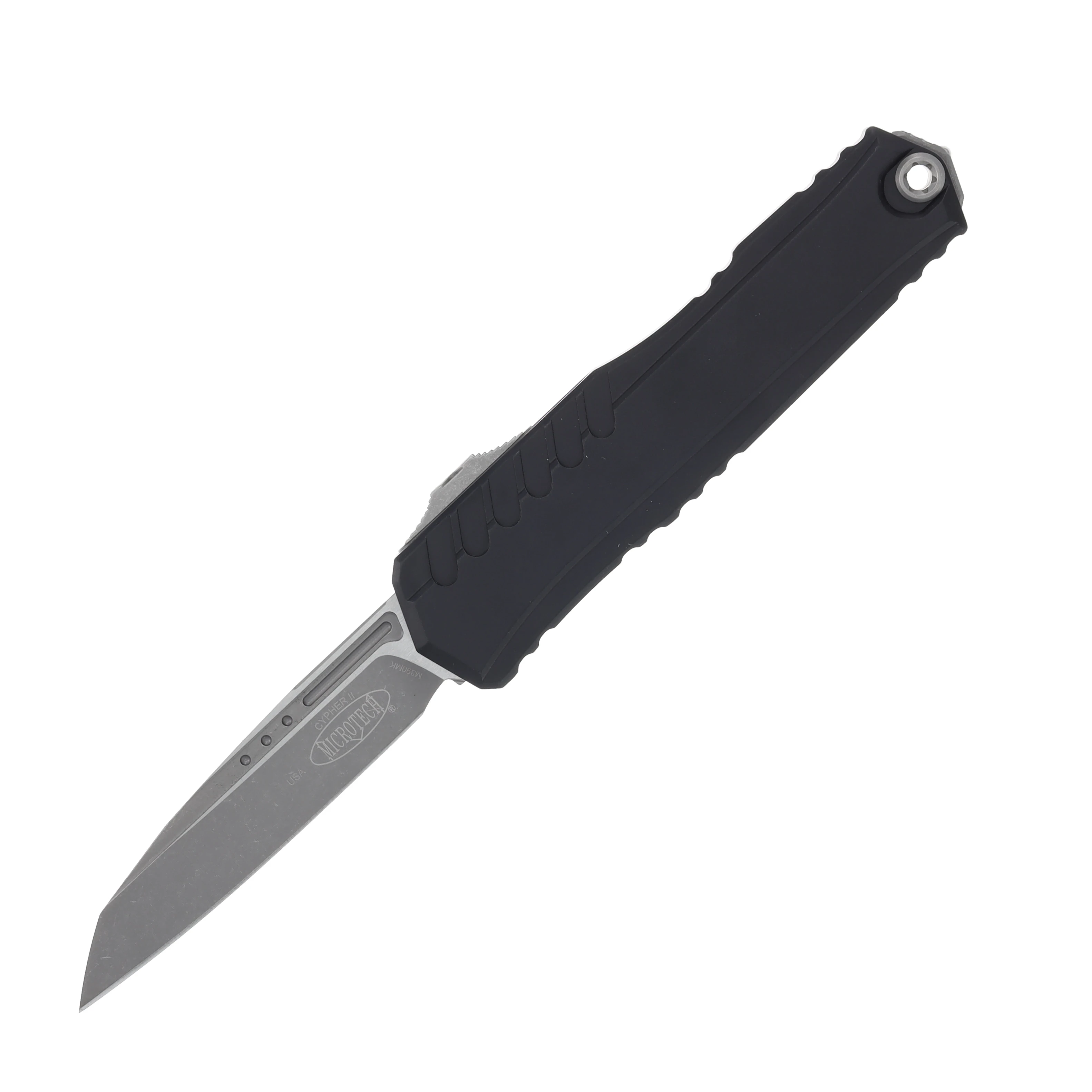 Microtech Cypher II OTF Automatic SE 4in Plain Anodized Aluminum Apocalyptic AUMT124110AP View 1