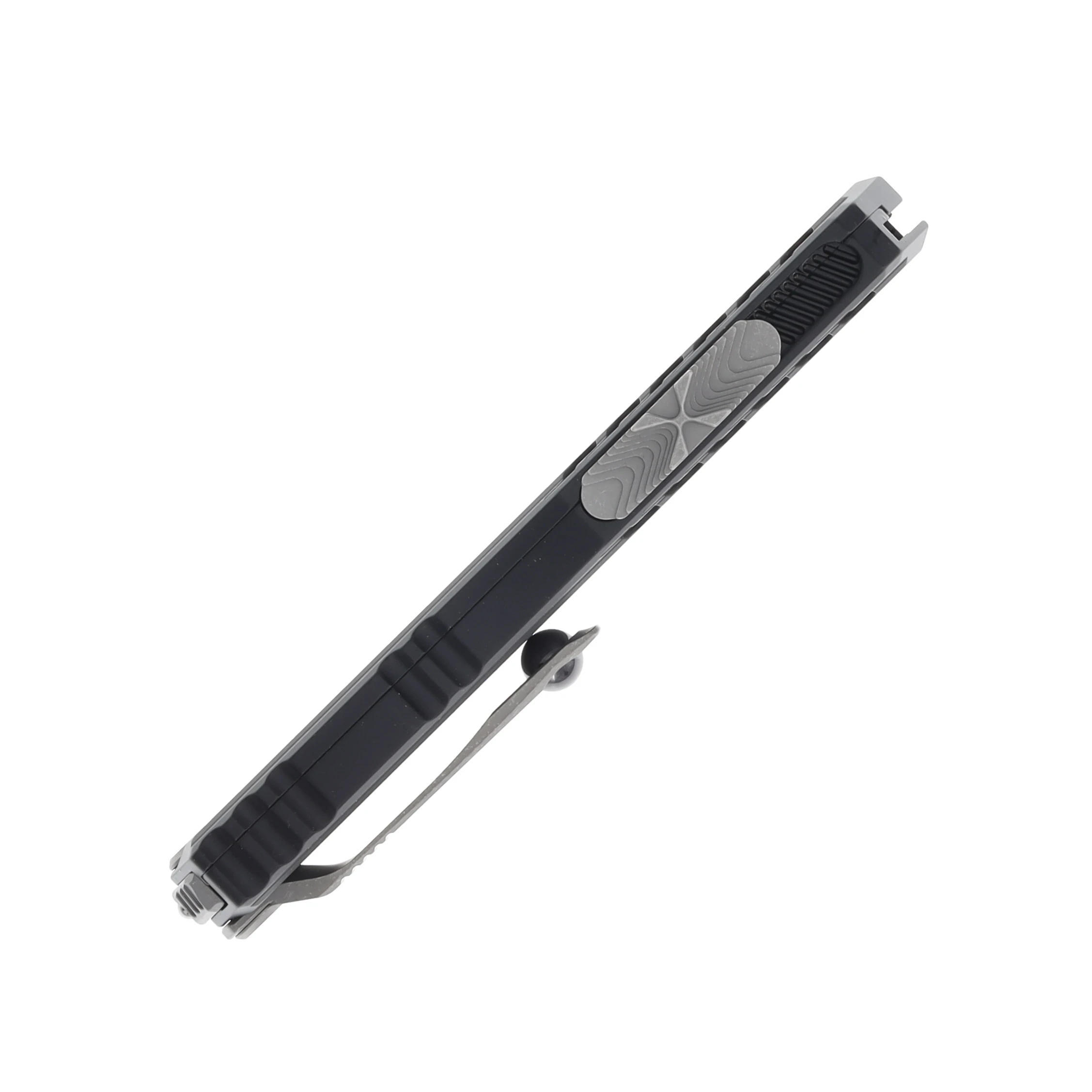 Microtech Cypher II OTF Automatic SE 4in Plain Anodized Aluminum Apocalyptic AUMT124110AP View 5