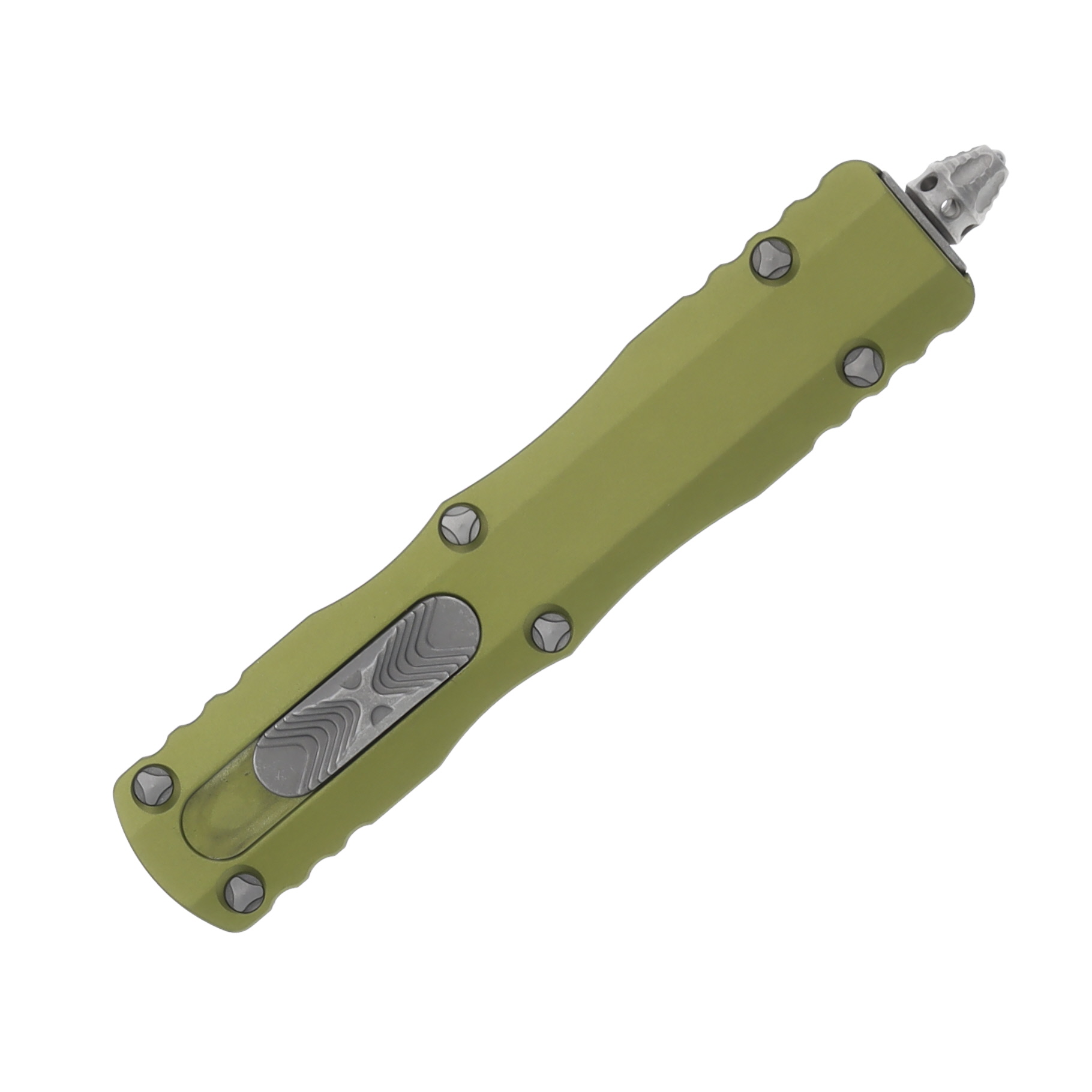 Microtech Dirac D/E OTF Automatic Apocalyptic Serrated AUMT22512APOD View 3