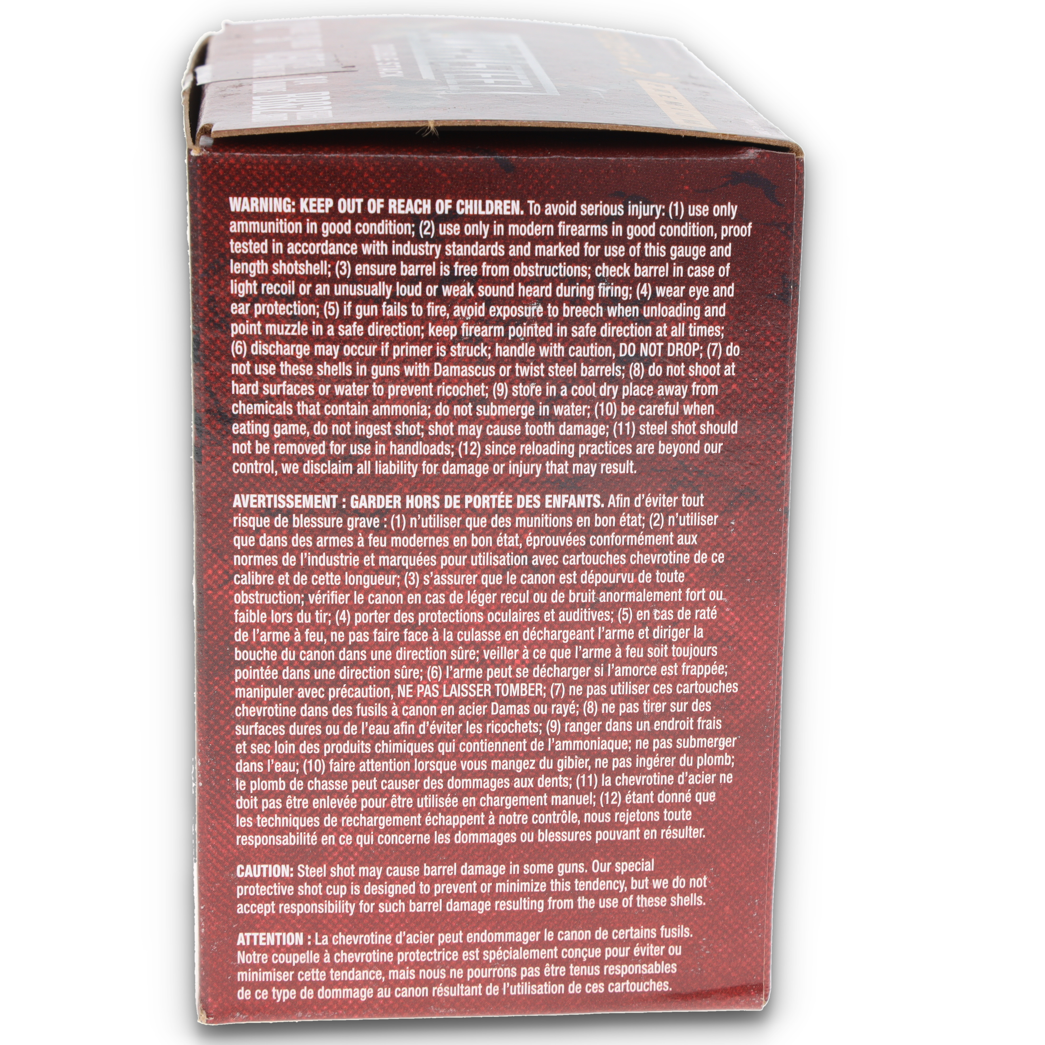 Federal Premium Ultra Steel 12 Ga 3in #3 & #5 Shot 1-1/4 oz  Ammo 25Rd PWUX1422 View 9
