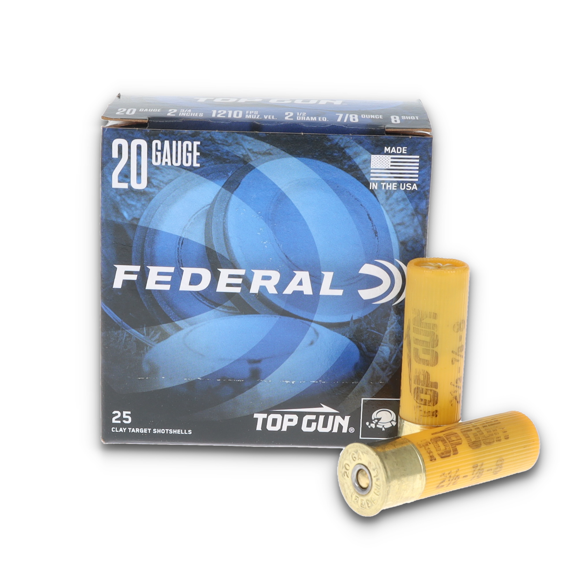 FEDERAL 20GA 2 3/4" 7/8OZ 2.5DR 8 100CT TG201008 View 6