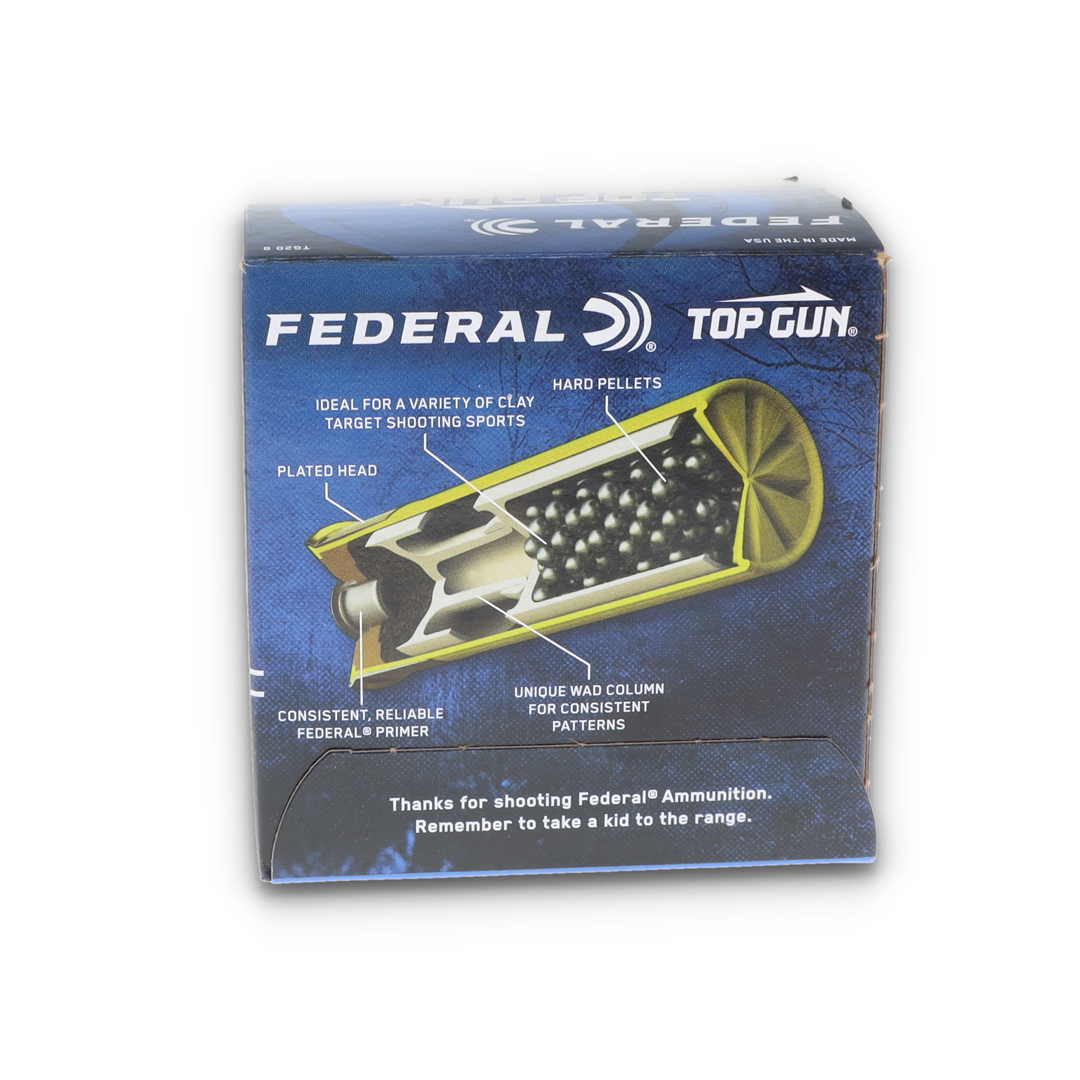 FEDERAL 20GA 2 3/4" 7/8OZ 2.5DR 8 100CT TG201008 View 19