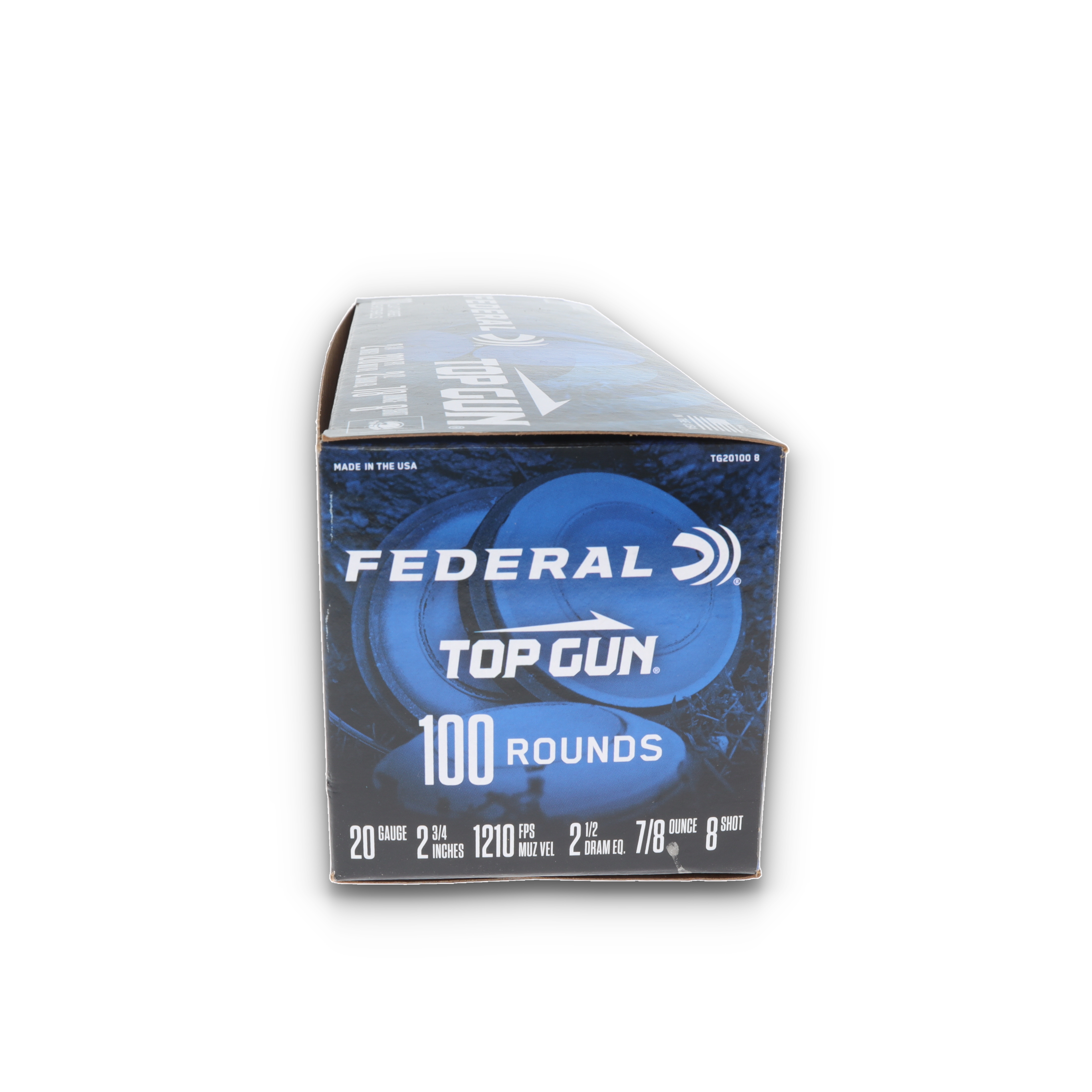 FEDERAL 20GA 2 3/4" 7/8OZ 2.5DR 8 100CT TG201008 View 13