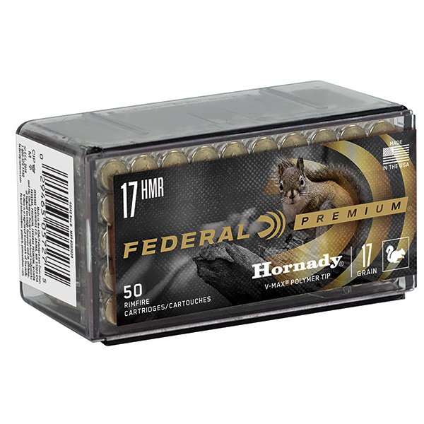 FEDERAL 17 HMR 17GR HORNADY V-MAX "V-SHOK" P771 View 1