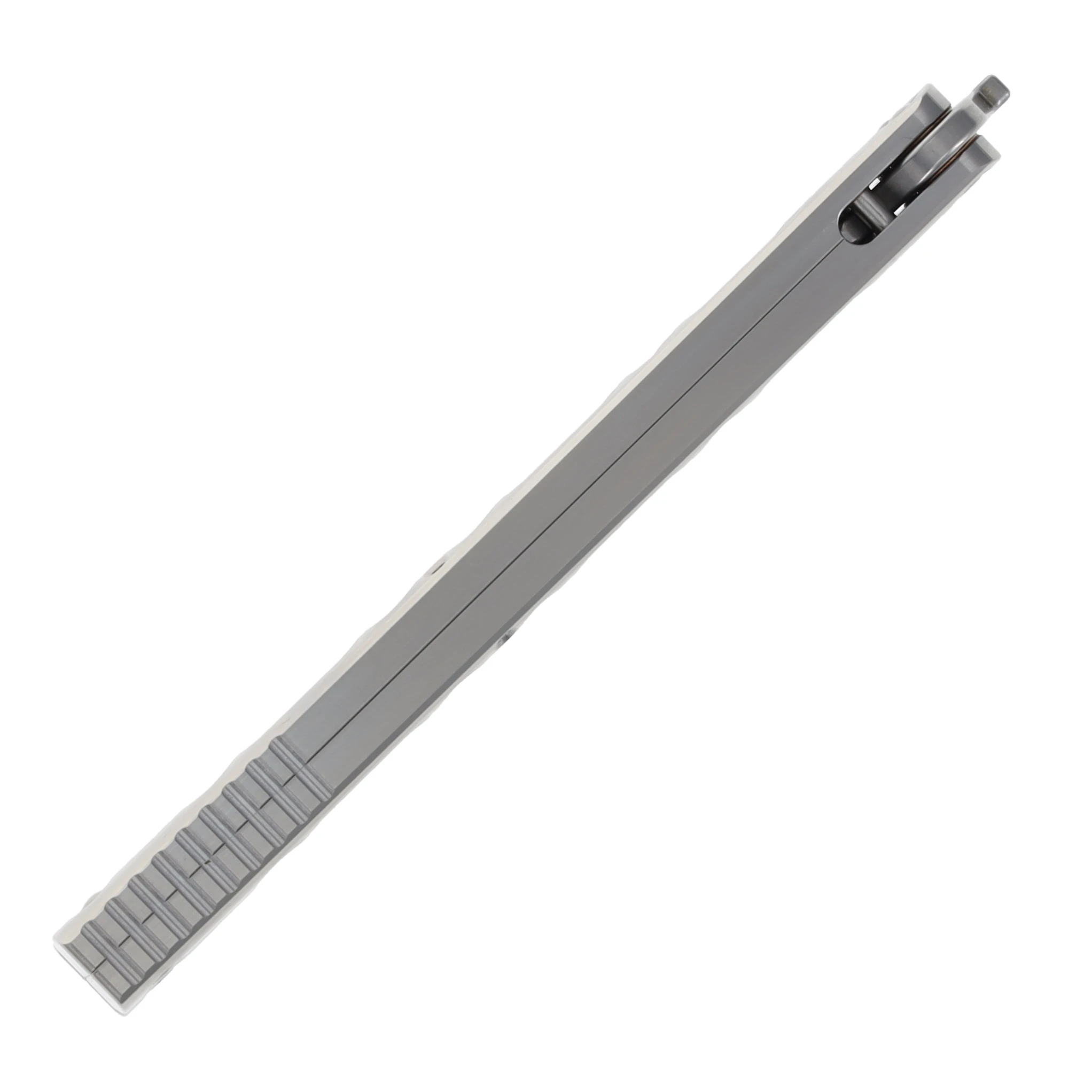 Lovins Customs Strix Balisong Satin Titanium S35VN CLV04 View 8