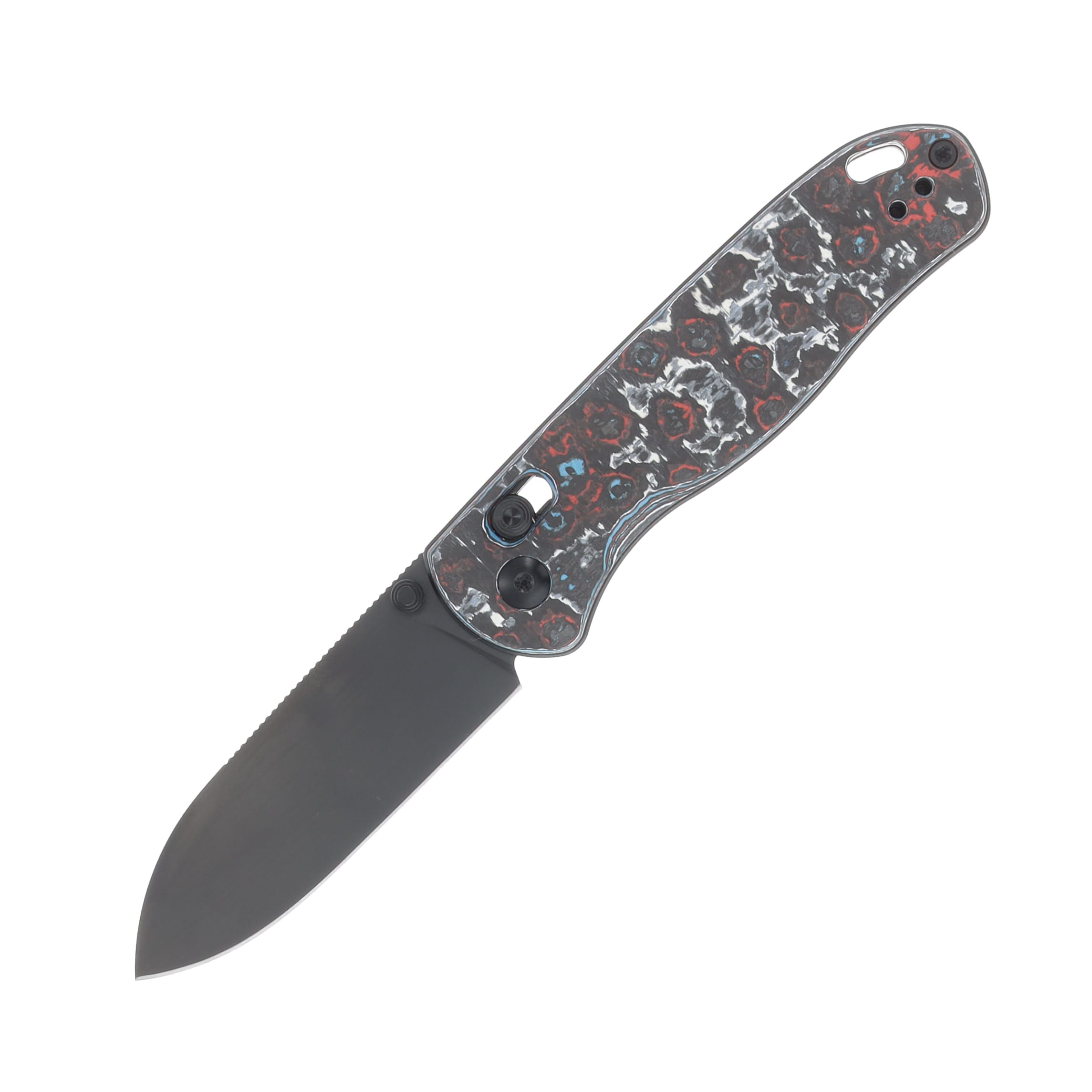 Kizer Drop Bear Folding Knife Nebula 2.97 Inch Plain DLC Drop Point KI3619A5 View 1