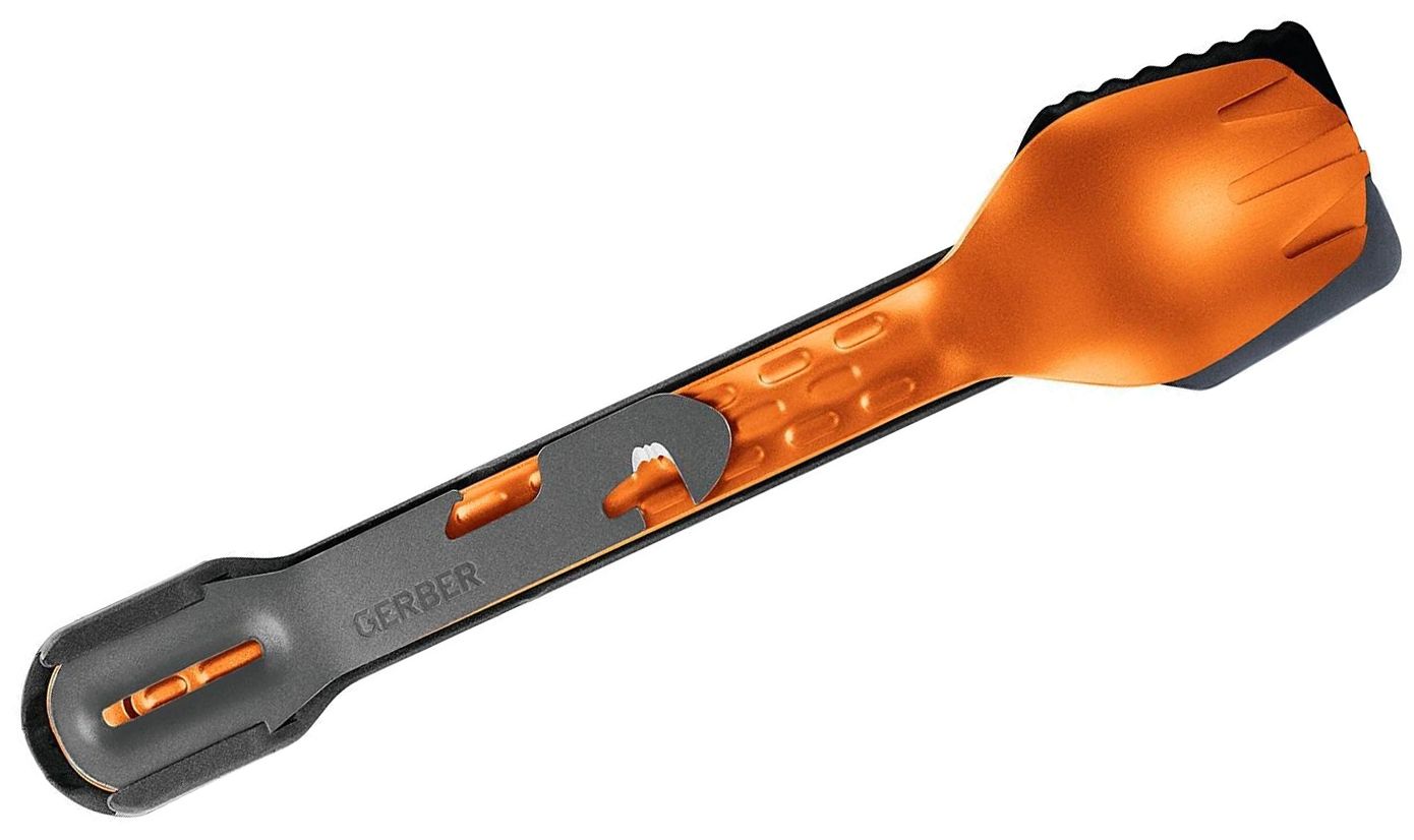 Gerber Compleat Lightweight Multi Tool Utensil Set Burnt Orange G1068123 View 4