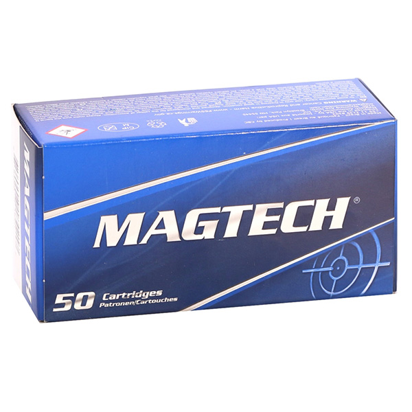 Magtech Sport .357 Mag 125gr FMJ Flat Point Brass Ammo 50Rd MG357Q View 1