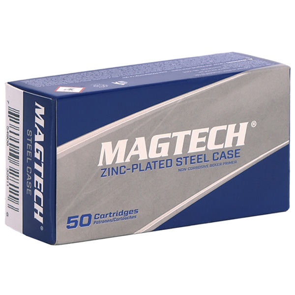 Magtech 9mm Luger 50 Rounds Steel Case 115 Grain FMJ MG9AS View 1
