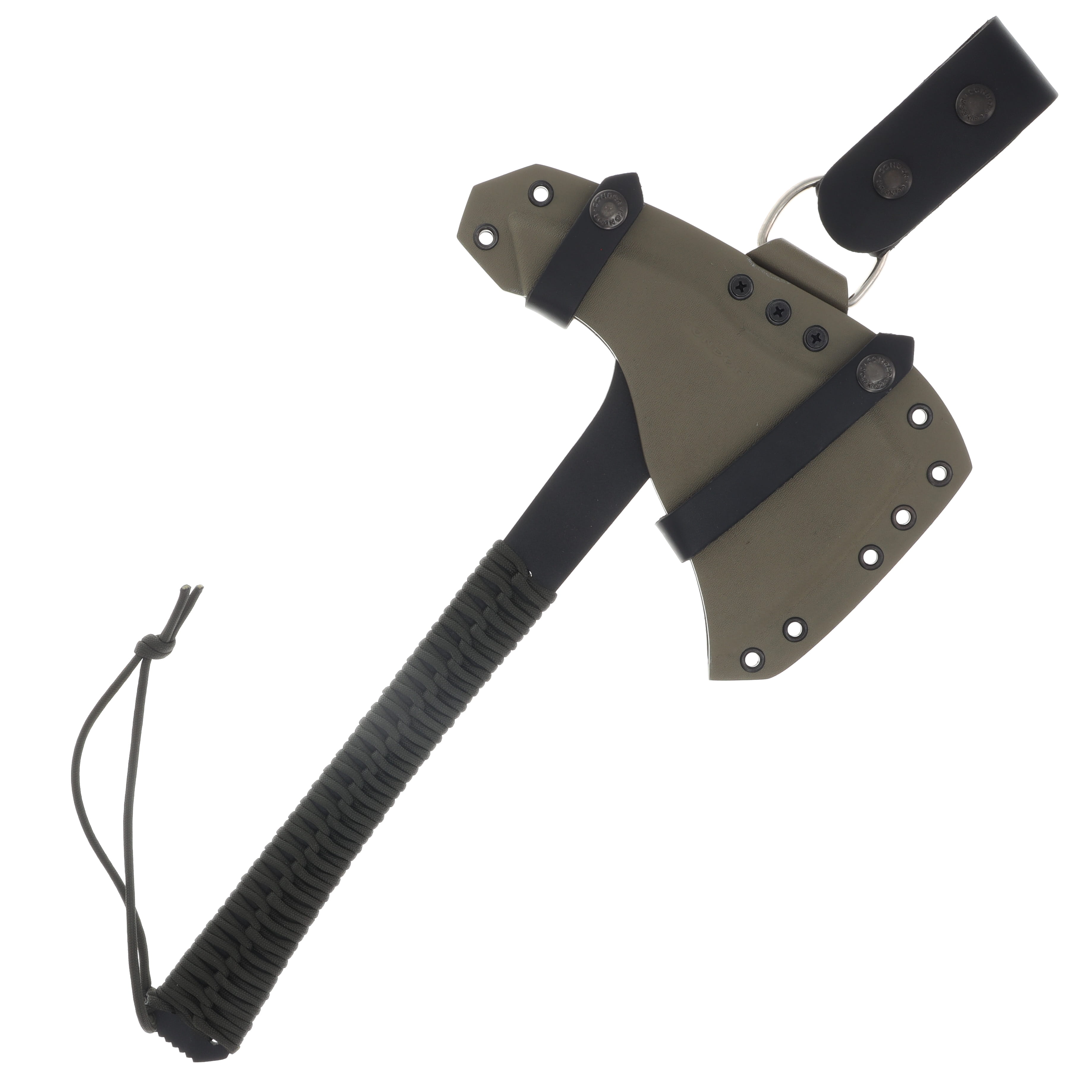 Condor Tool and Knife Sentinel Axe Army Green Paracord 14.5in CTK180936 View 7