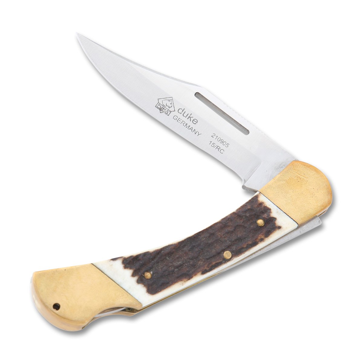 Puma Germany Duke Folding Knife Stag Horn PG210905 View 2