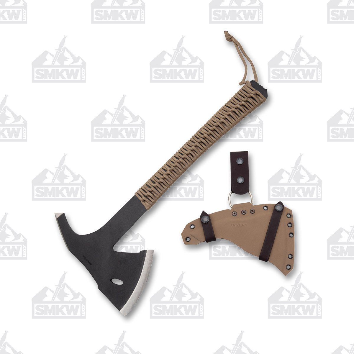 Condor Sentinel Axe Desert Tan Paracord 14.42in CTK181036 View 1