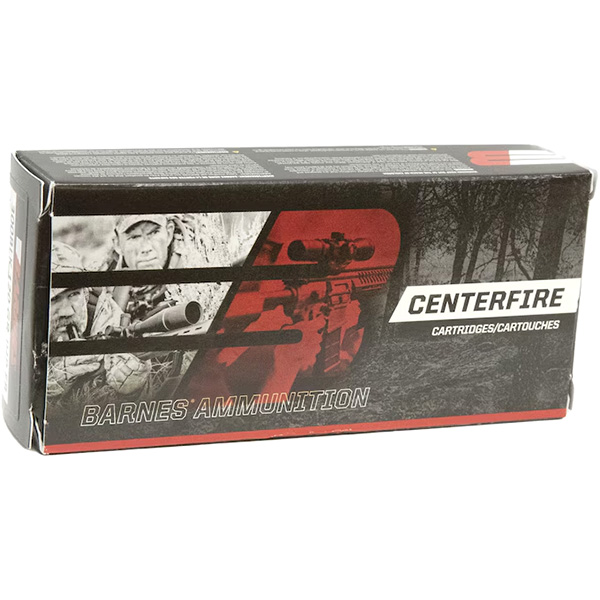Barnes Bullets 243 Winchester Rifle Ammunition 20 Rounds Brass Centerfire 100 Grain JHP BA243W1 View 1