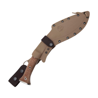 Condor Tool and Knife K-Tact Kukri Fixed Blade Desert 10in Satin Blade CTK181110 View 4