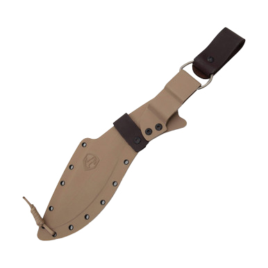 Condor Tool and Knife K-Tact Kukri Fixed Blade Desert 10in Satin Blade CTK181110 View 6