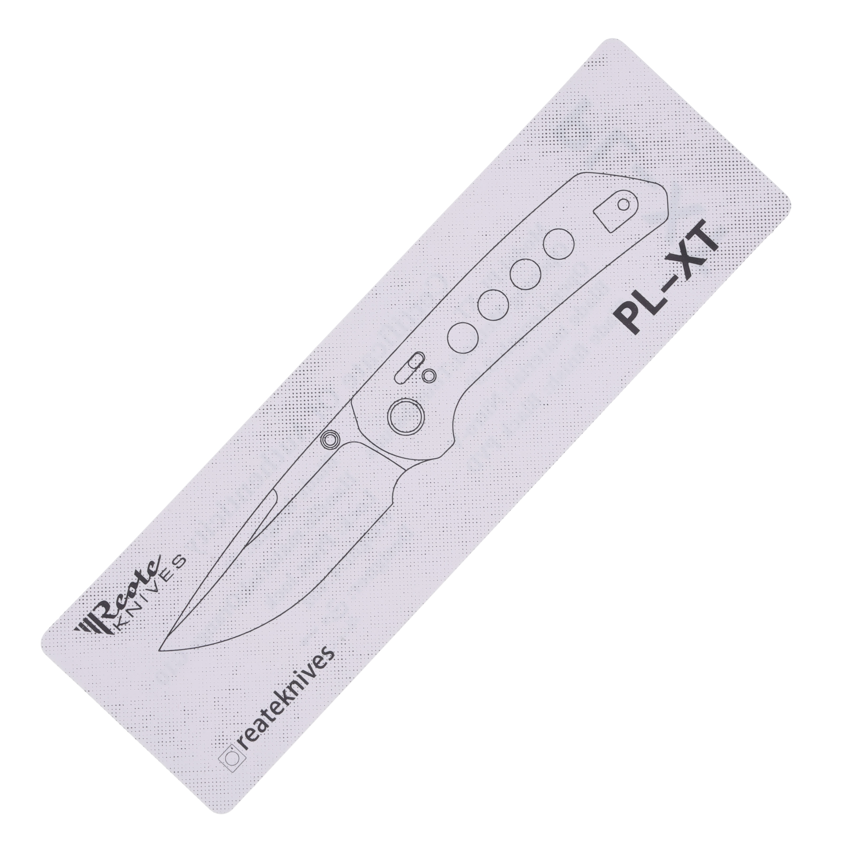 Reate PL-XT Orange G-10 Handle Black PVD Nitro V Blade REPLXTOG10BKP View 10