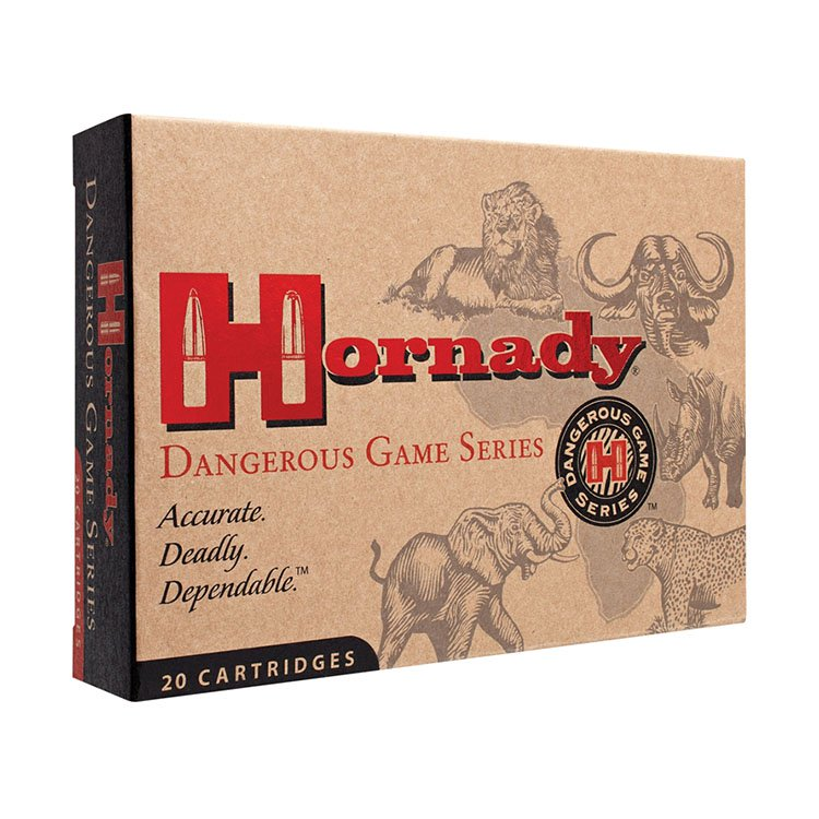 Hornady Dangerous Game .416 Rem Mag 400gr DGS Solid Brass Ammo 20Rd 82674 View 1