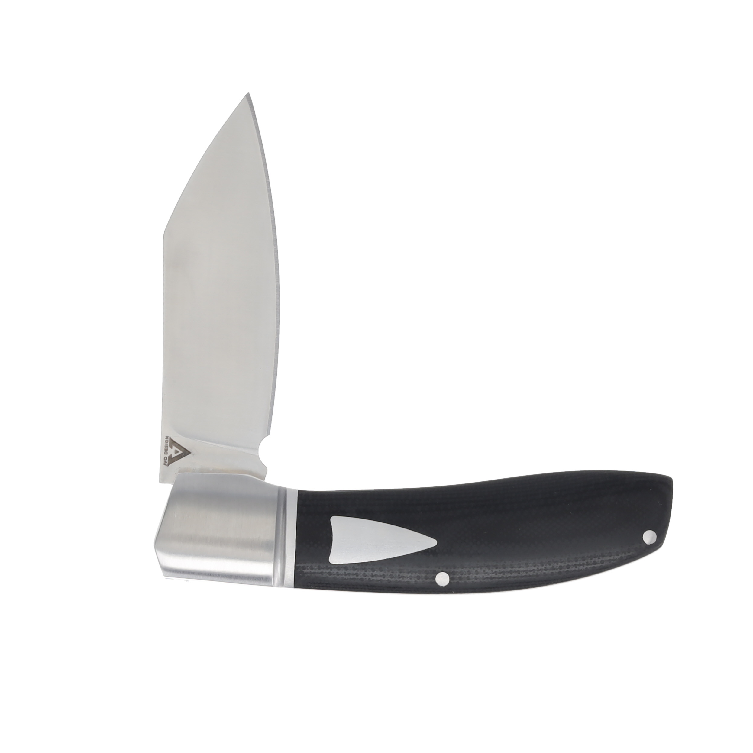 Begg Knives BG035 Black G-10 Sheepsfoot Slip Joint Folder BG035 View 4