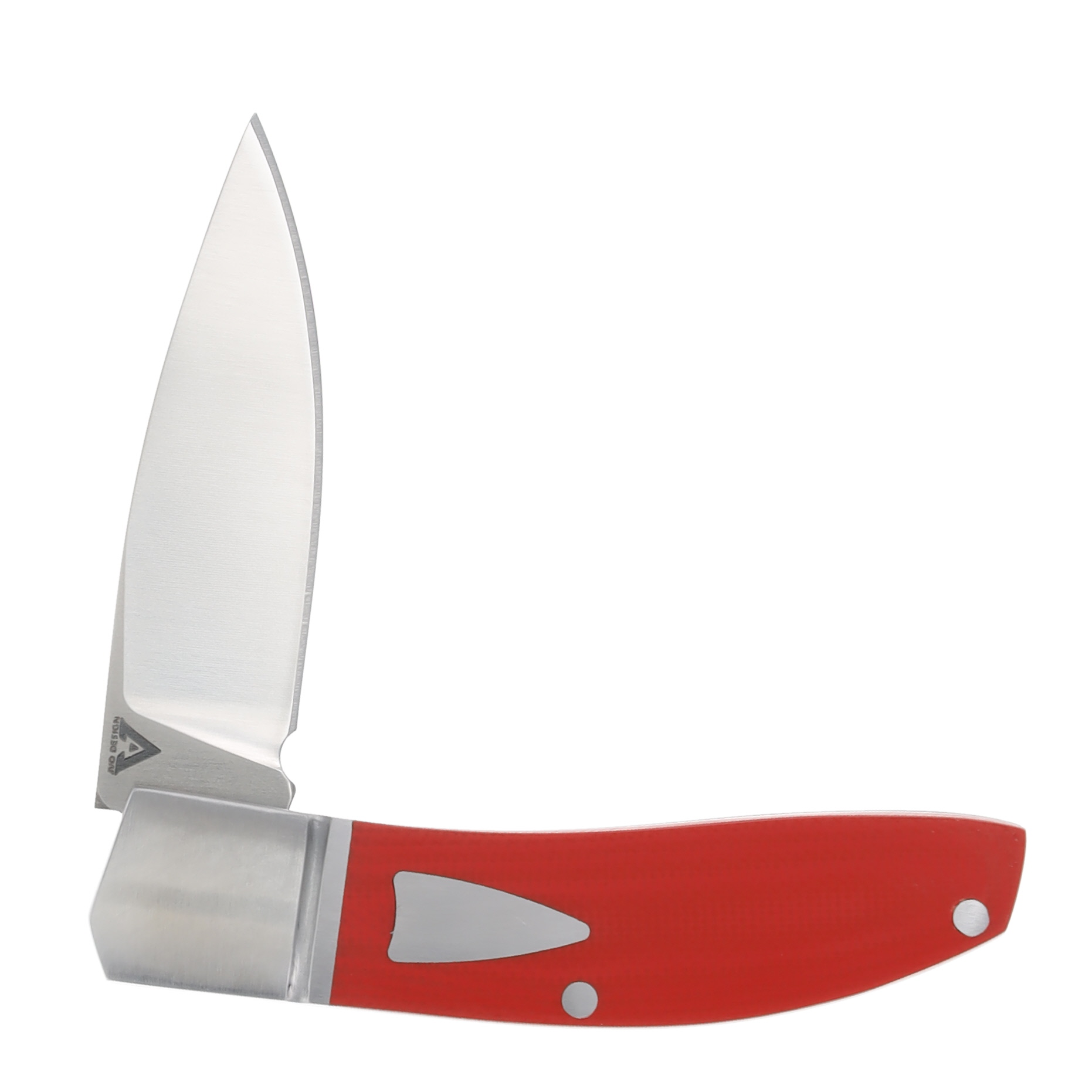 Begg Knives Mini Slip Joint Hunter Folding Knife Red BG044 View 4