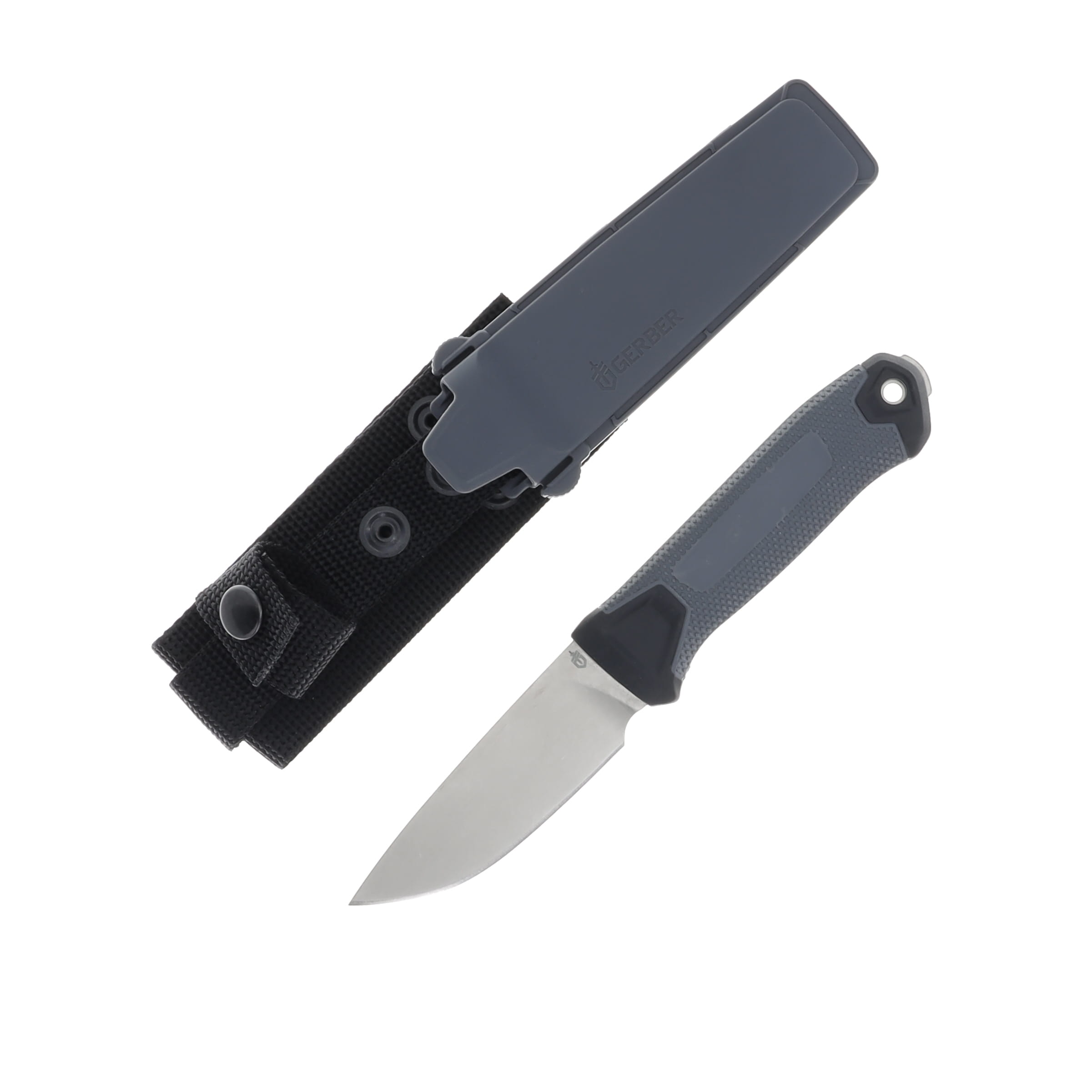 Gerber Strongarm Camp Grey Glass Filled Nylon Handle 420HC Stainless Blade G1069216 View 1