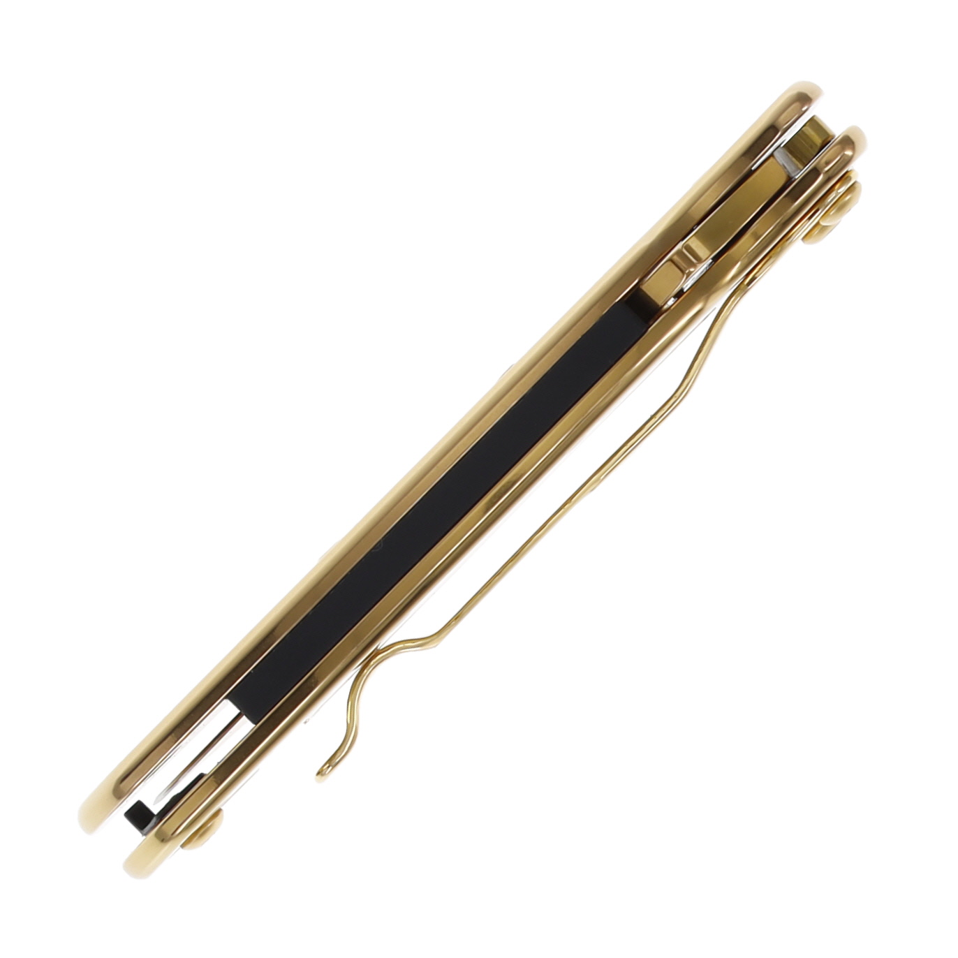Kershaw Chive Spring Assisted Folding Knife 24K Gold Plated KS1600G View 6