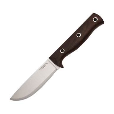 Condor Tool & Knife Swamp Romper Fixed Blade Walnut 4.5in Polished Blade CTK390045 View 2