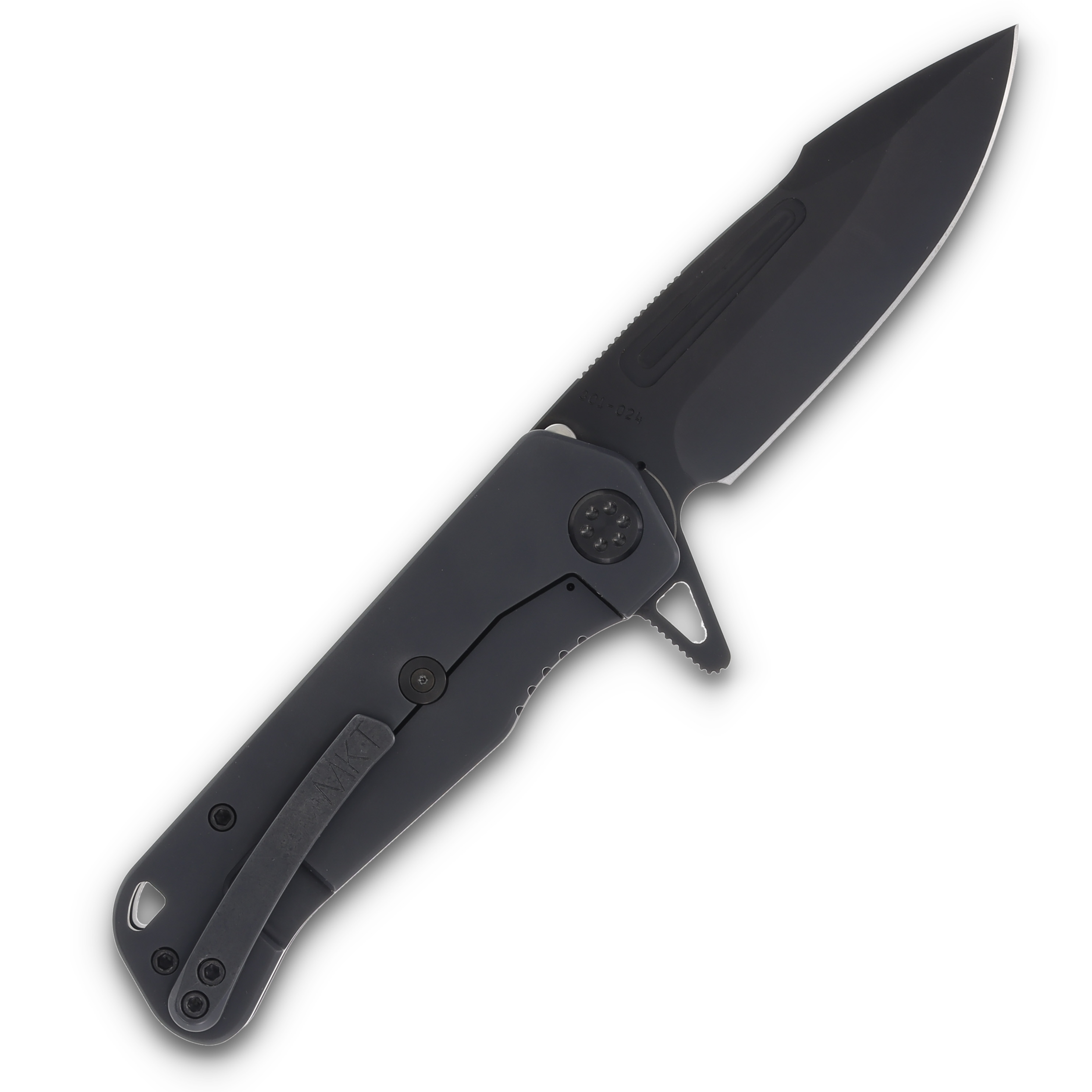 Medford Proxima S45VN DLC STD Blade DLC Handle PVD Hardware & Clip MK2004PQ-30PV-TPCP-Q4 View 2