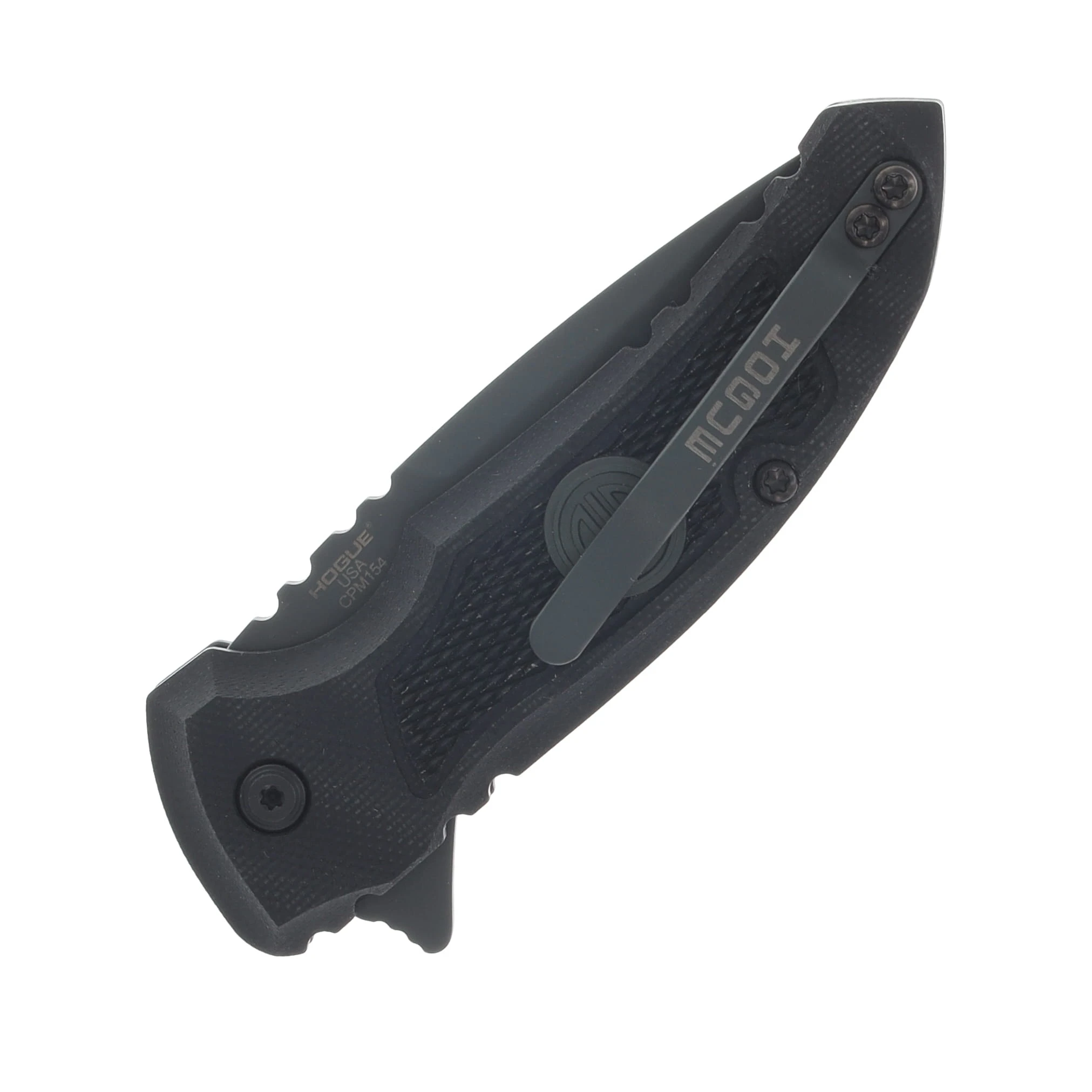 Hogue X1 Microflip Sig Black Folding Knife 2.75in Grey Drop Point HG16172 View 5