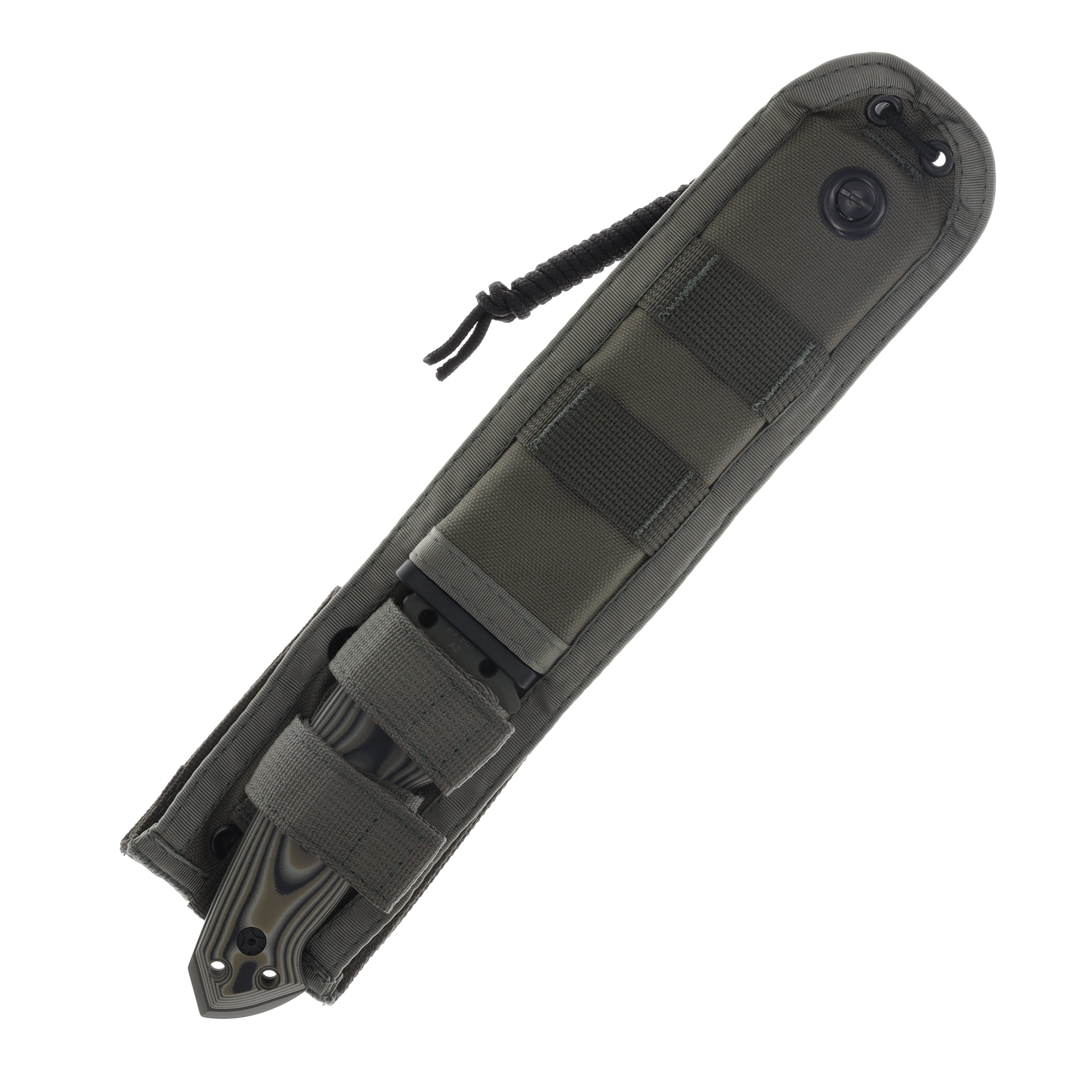 Hogue EX-F01 Tactical G-Mascus 5.5in OD Green Drop Point Fixed Blade HG35171 View 3