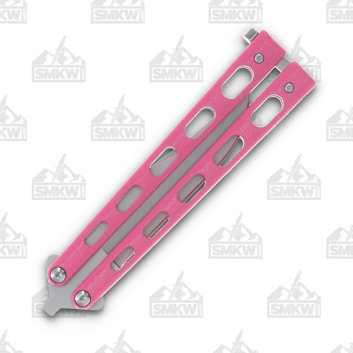 Bear & Son Balisong Pink Clip Point BR114PK View 6