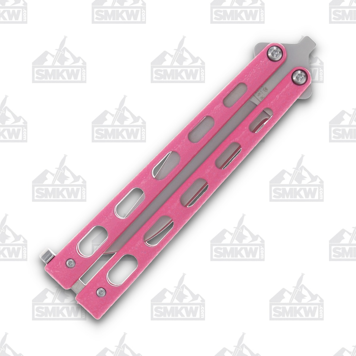 Bear & Son Balisong Pink Clip Point BR114PK View 5