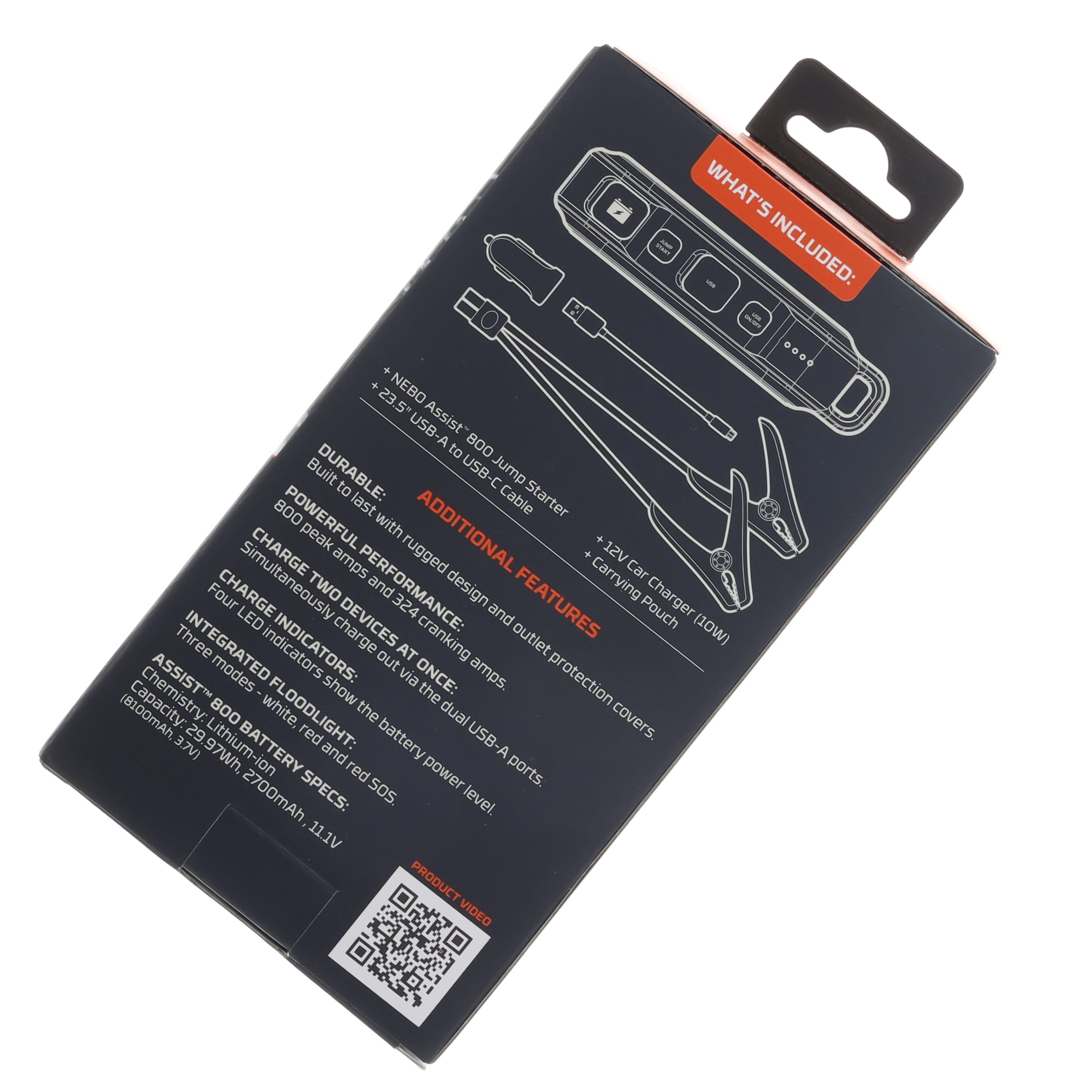 NEBO Assist 800 Jump Starter NEB-JMP-0001 View 7