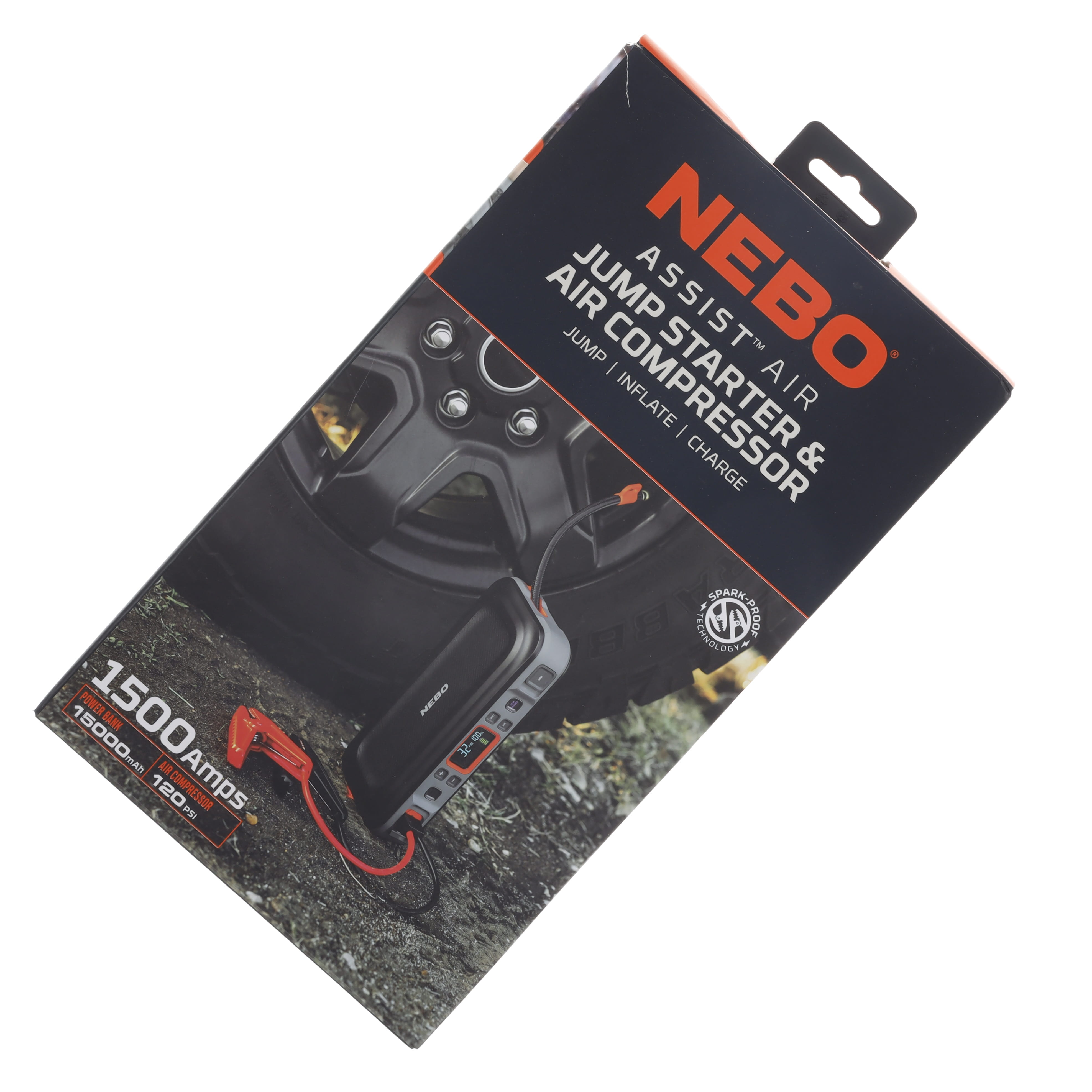 NEBO Assist + Air Jump Starter NEB-PBK-0004 View 9