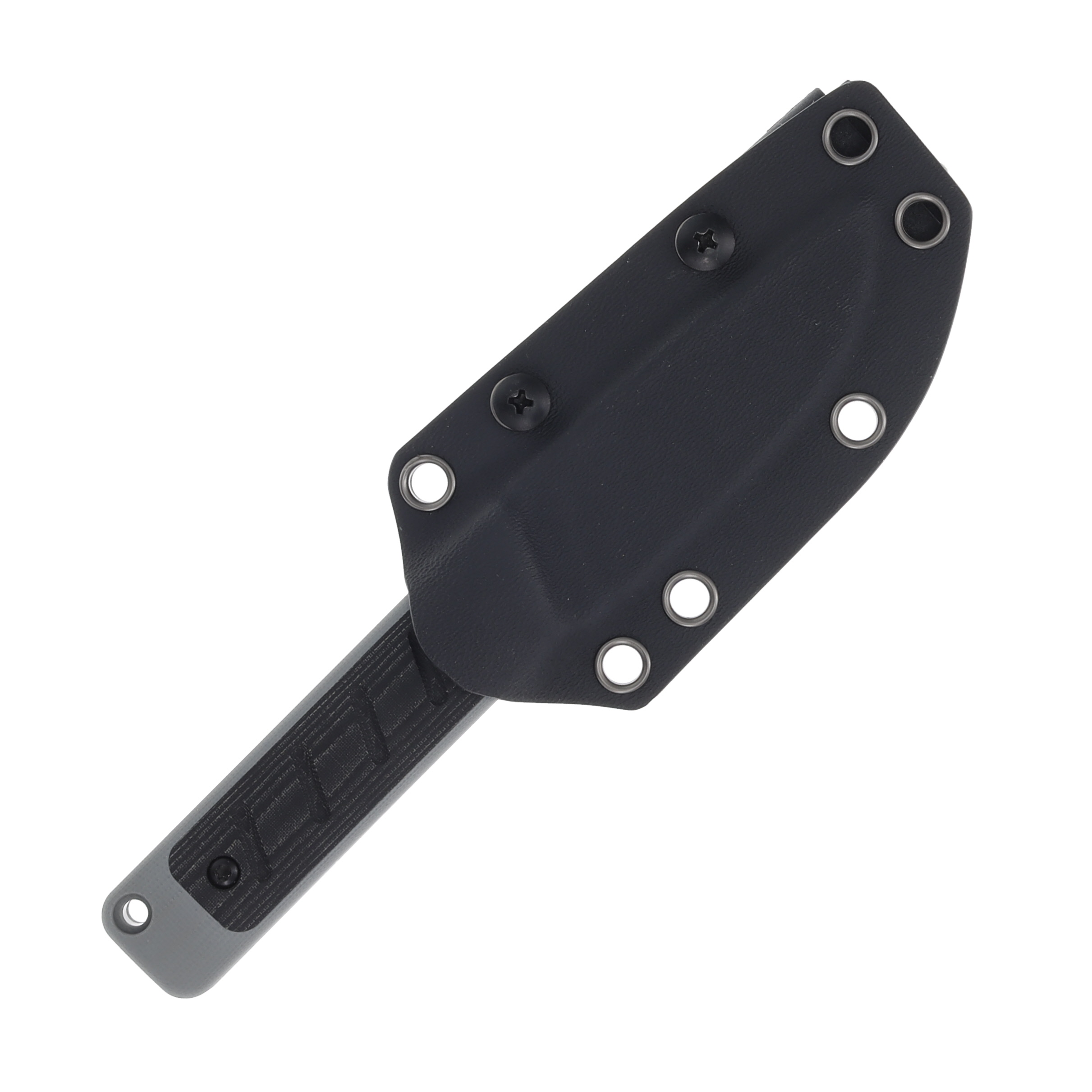 Kizer Smolt Fixed Blade 2.93" Black 3V Drop Point 1063A1 View 5