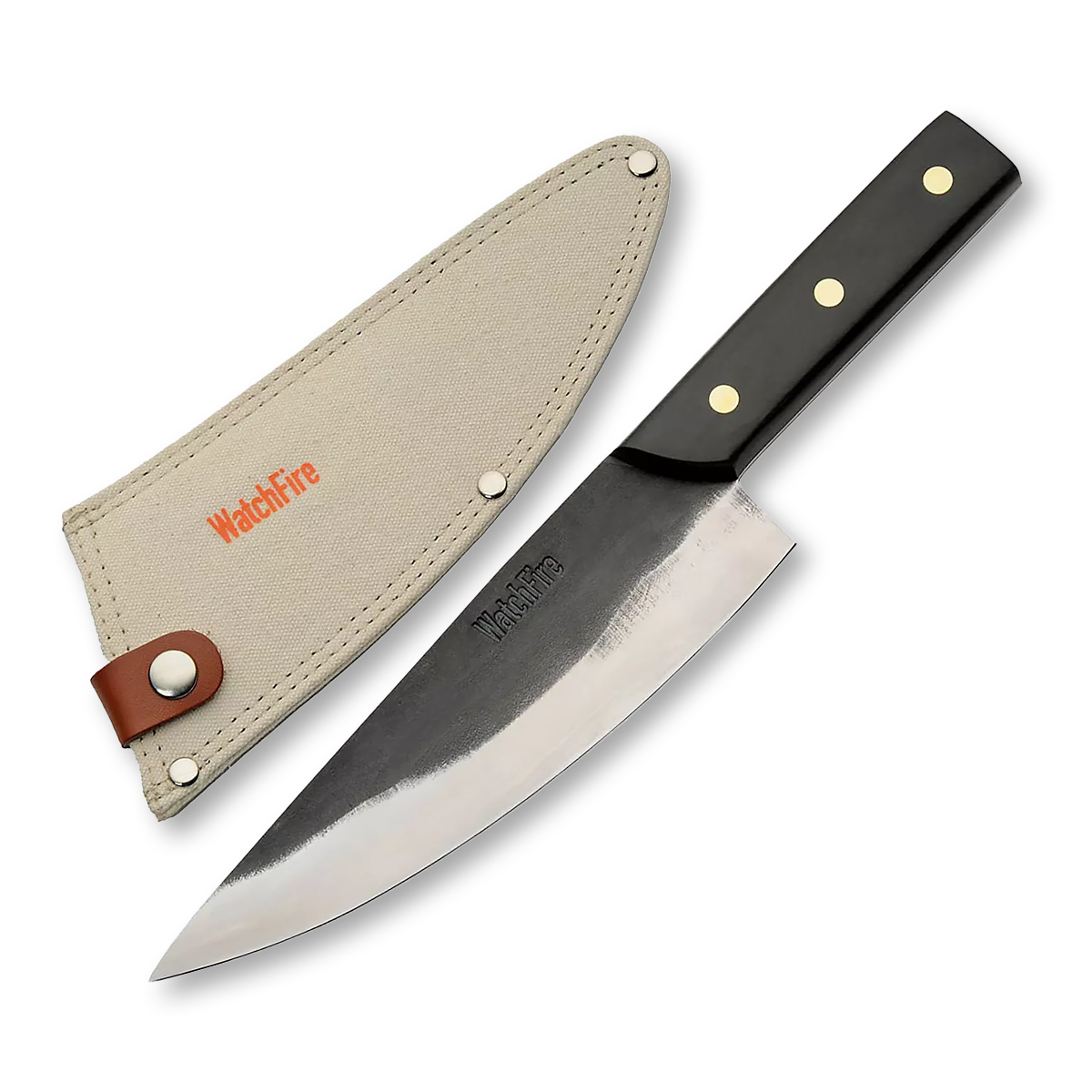 Stozer Butcher Knife Pakkawood 7 Inch Butcher Blade WF-4001 View 1