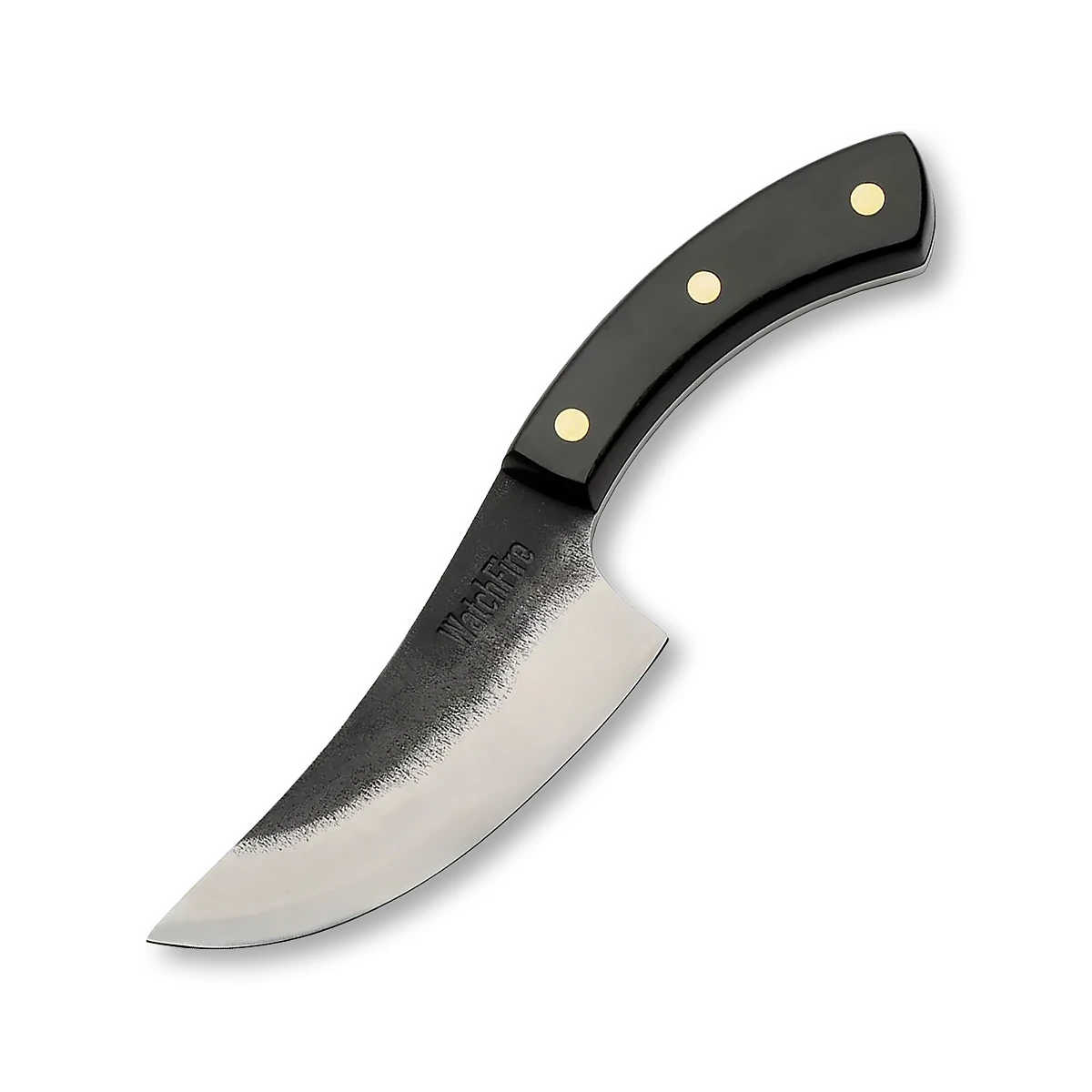 Szco WatchFire 4002 Bosna Butcher Knife Black Pakkawood Handles WF-4002 View 2