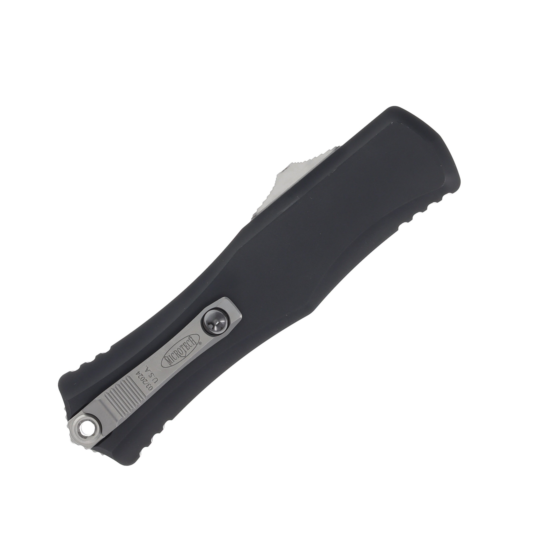 Microtech Hera II OTF Automatic Serrated Stonewash M390MK Dagger AUMT170212 View 4
