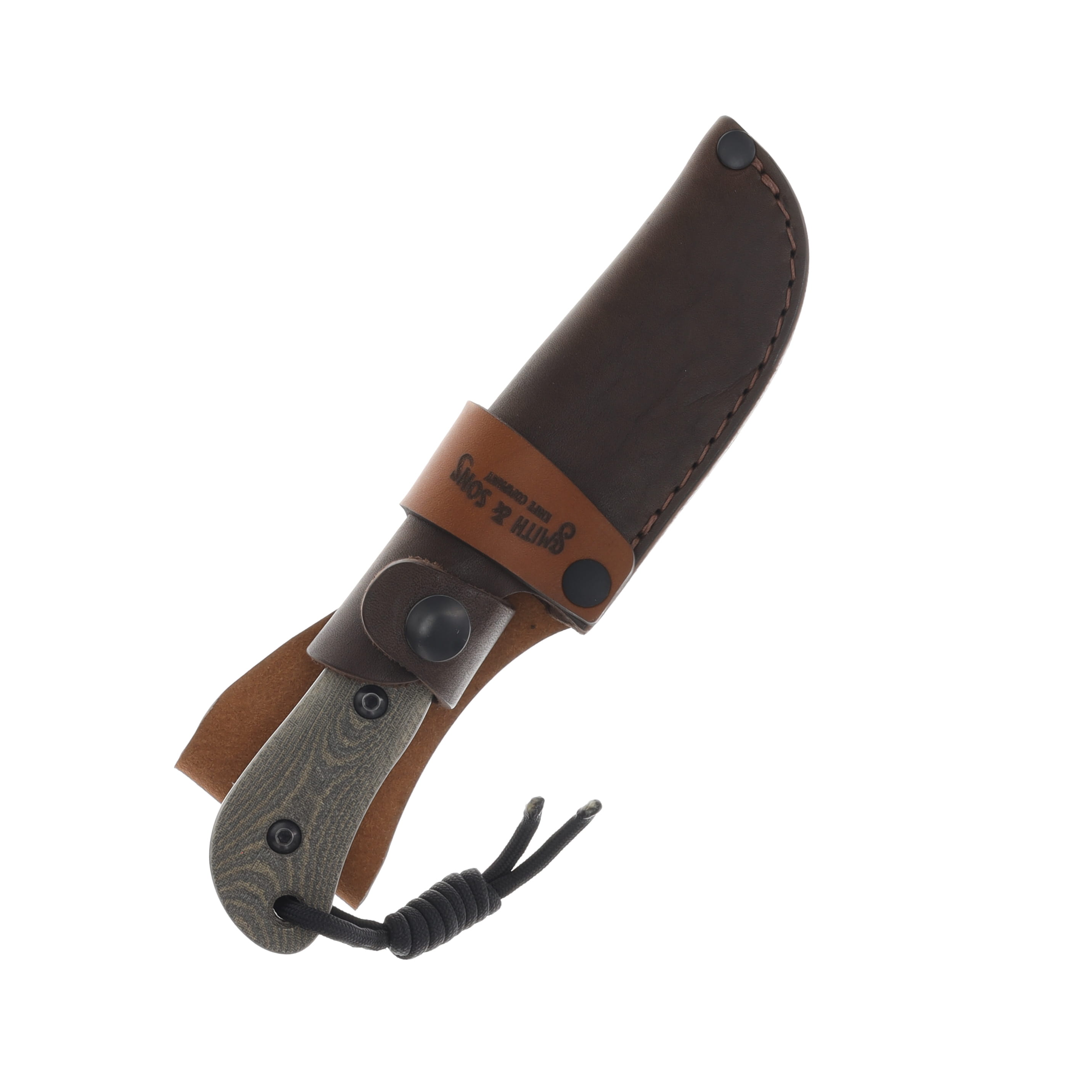 Smith and Sons Vaquero OD and Black 3.5 Inch Plain Satin Upswept SM21103L View 3