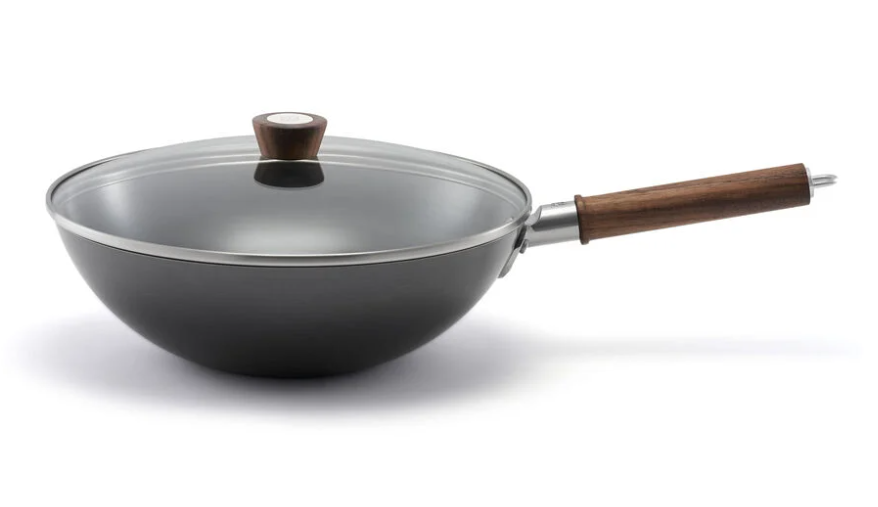 Henckels Dragon 12" Carbon Steel Wok & Lid 1010712 View 1