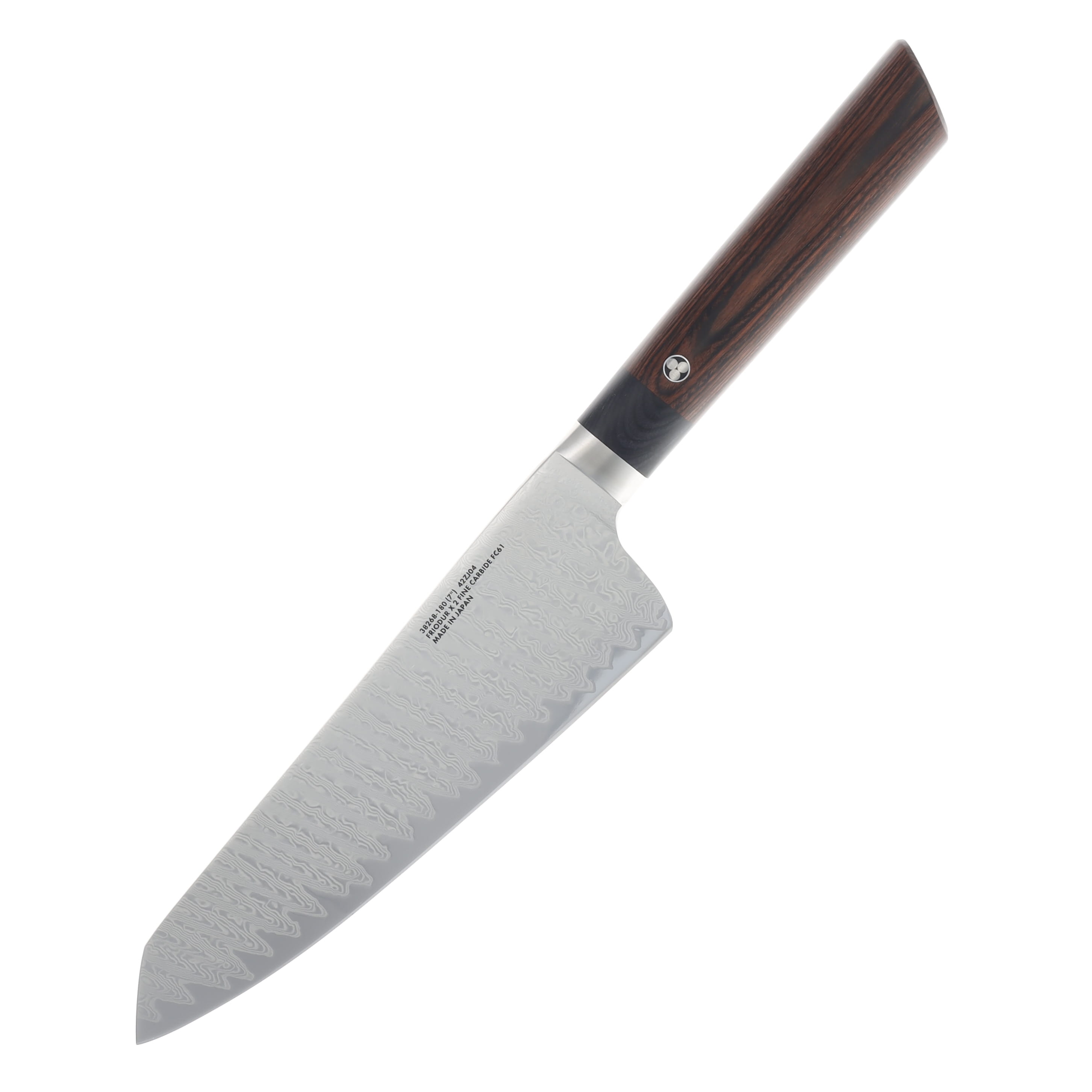 Henckels Bob Kramer Meiji 7in Mirror Polish Fine Edge Santoku Knife 1019102 View 1