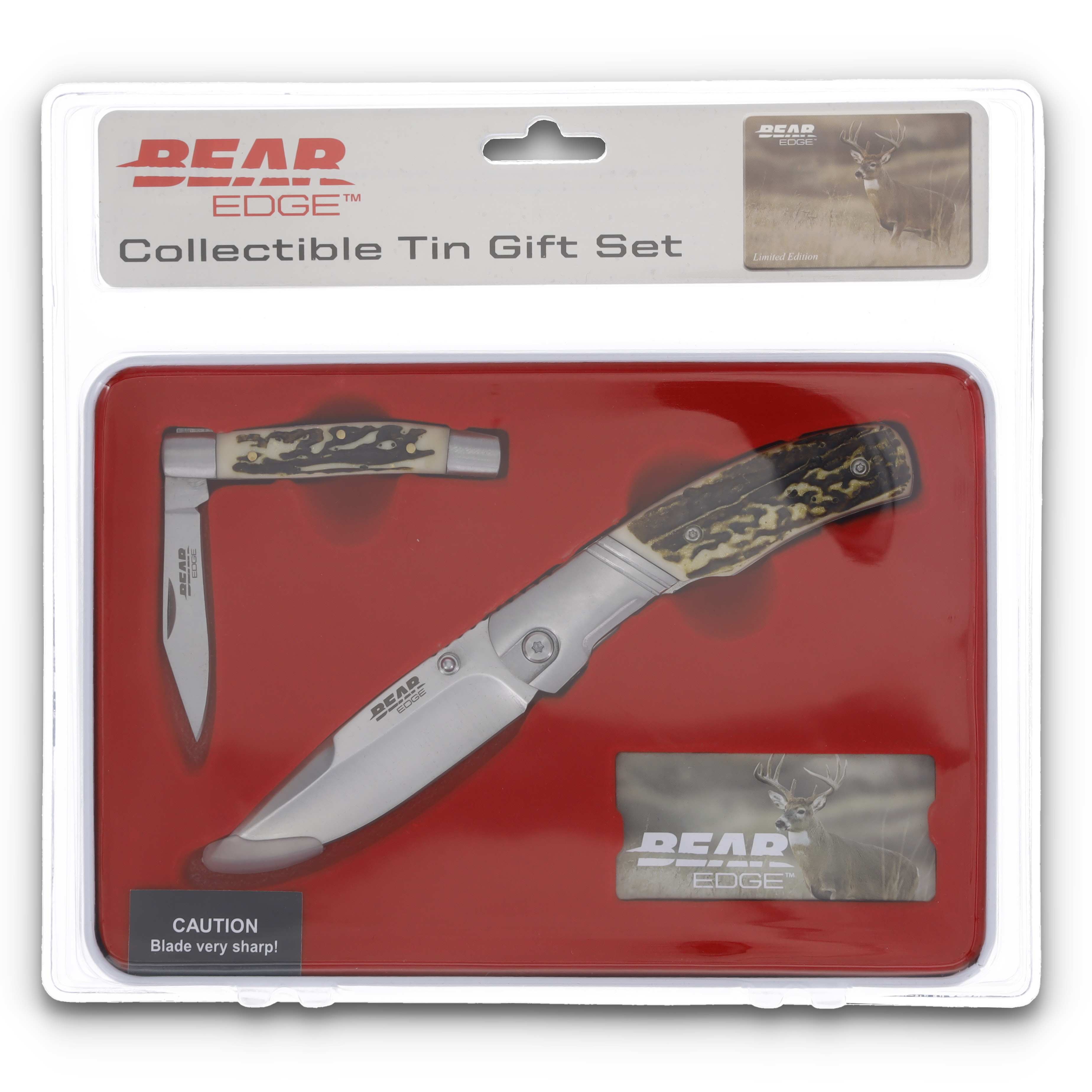 Bear & Son Bear Edge 2 pc Holiday Tin (Q4 2024) BR71830 View 20