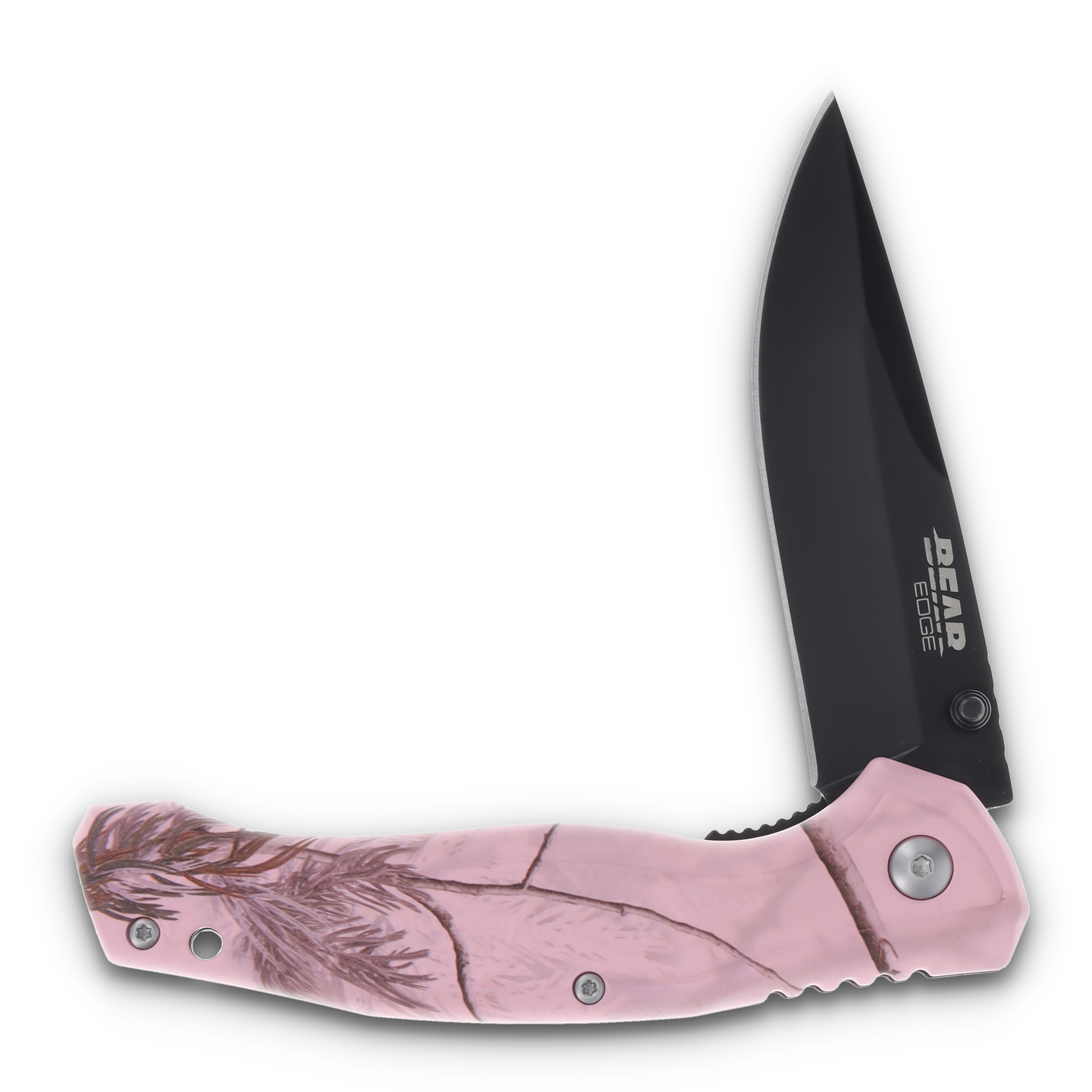 Bear & Son Bear Edge Brisk 2.0 & Sharpener Pink Camo (Q4 2024) BR71826 View 5