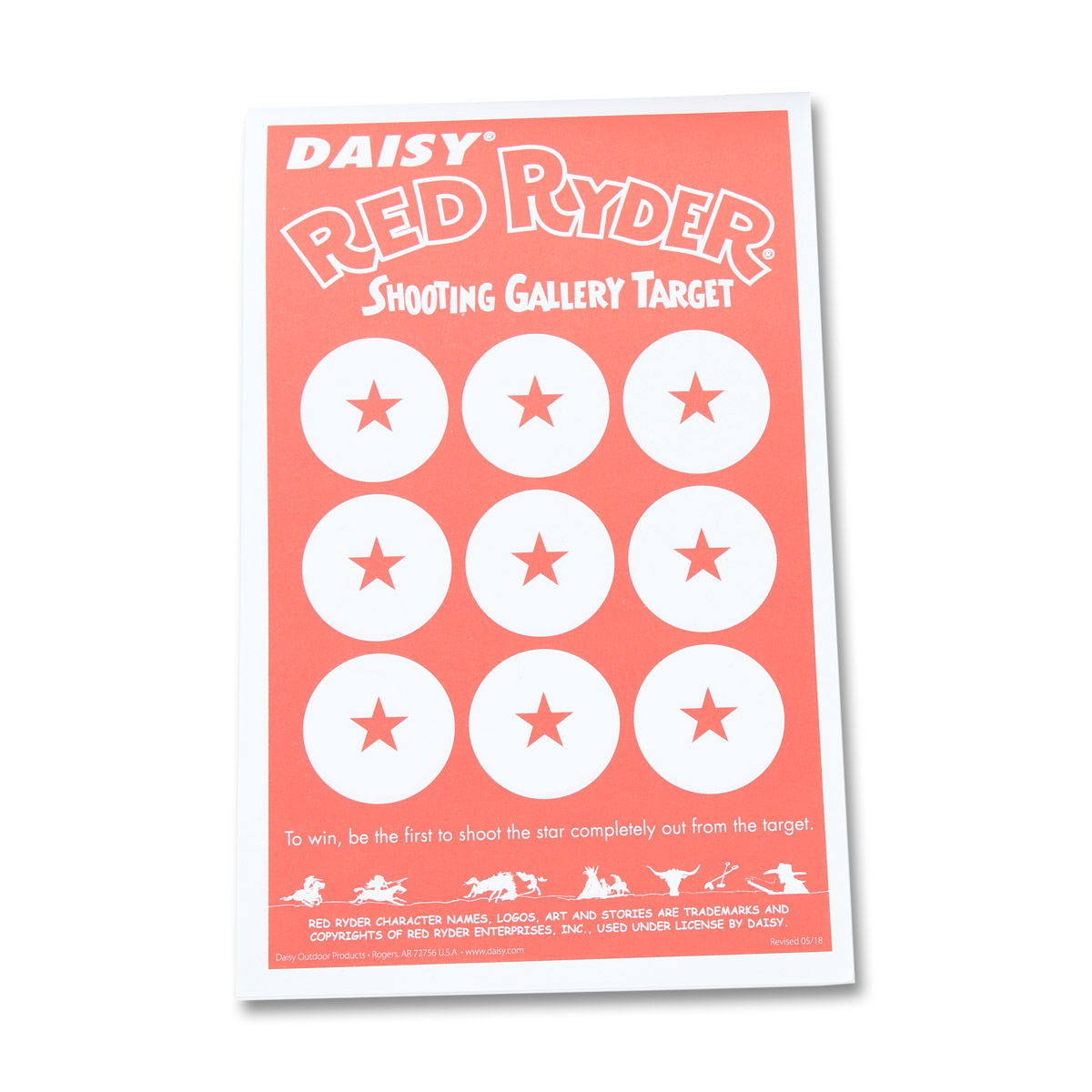Daisy Red Ryder Shooting Target Box with 25 Assorted Targets 993164302 View 2