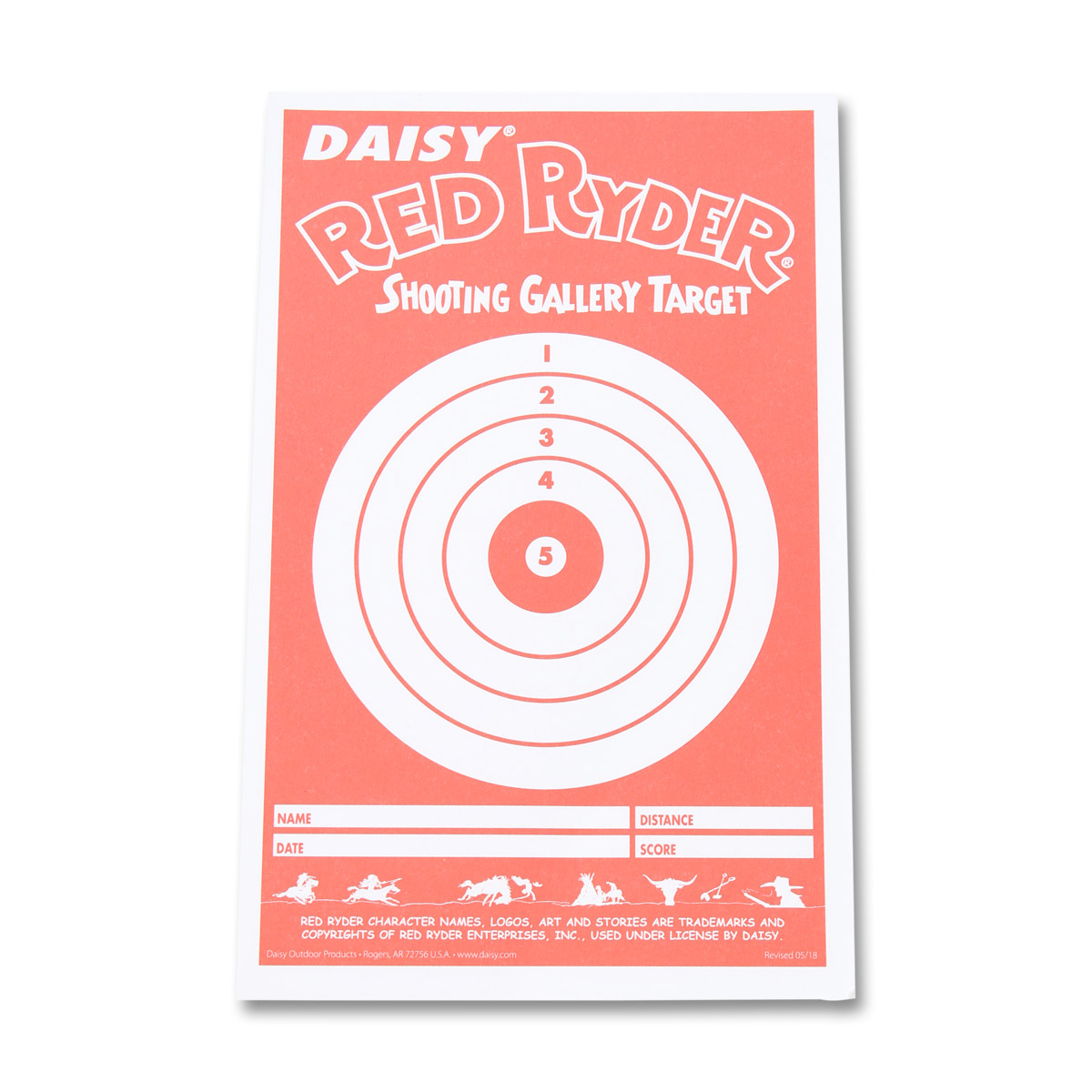 Daisy Red Ryder Shooting Target Box with 25 Assorted Targets 993164302 View 5
