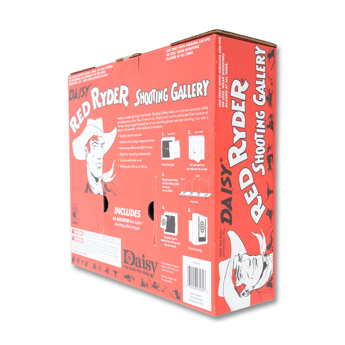 Daisy Red Ryder Shooting Target Box with 25 Assorted Targets 993164302 View 12