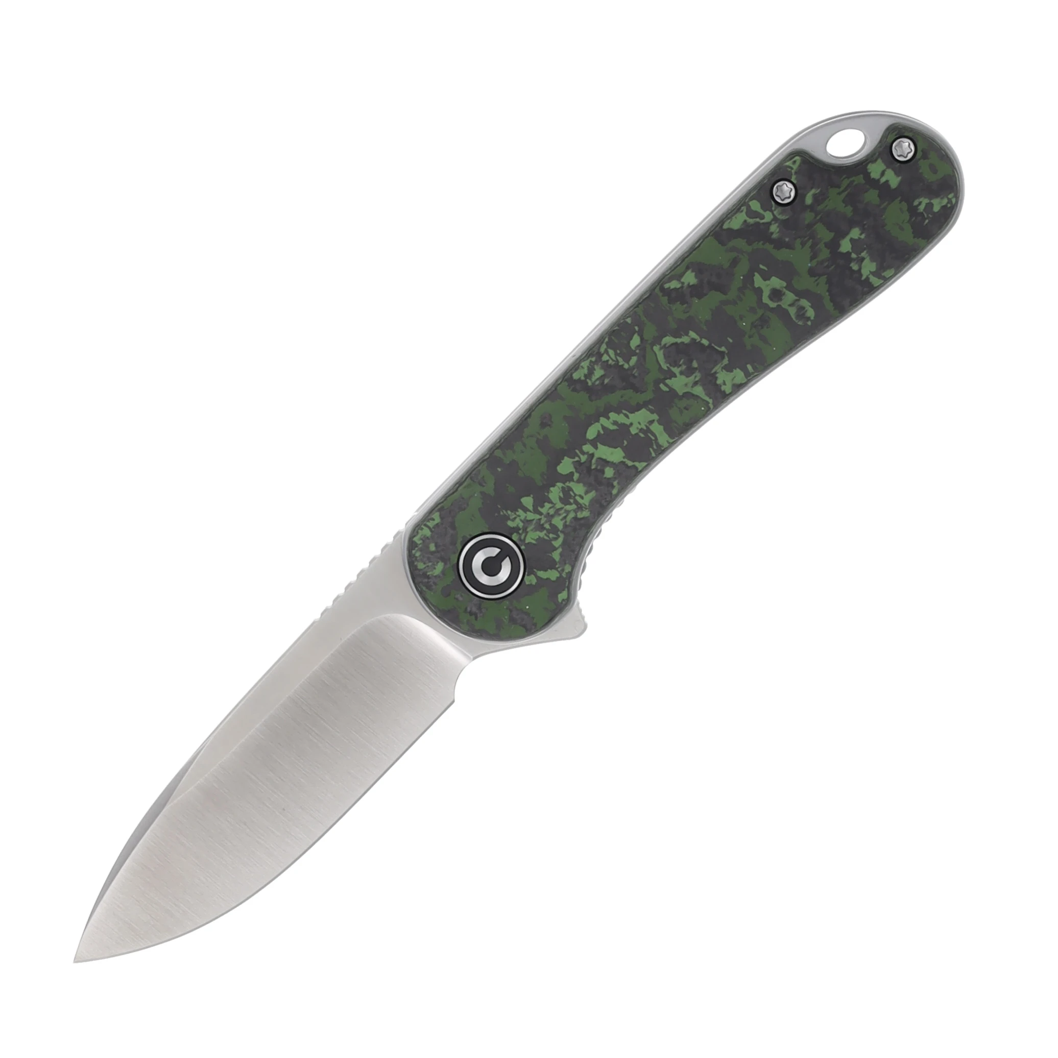 CIVIVI Elementum Folding Knife 10th Anniversary Limited Edition Jungle Wear FatCarbon C907A-6 View 1